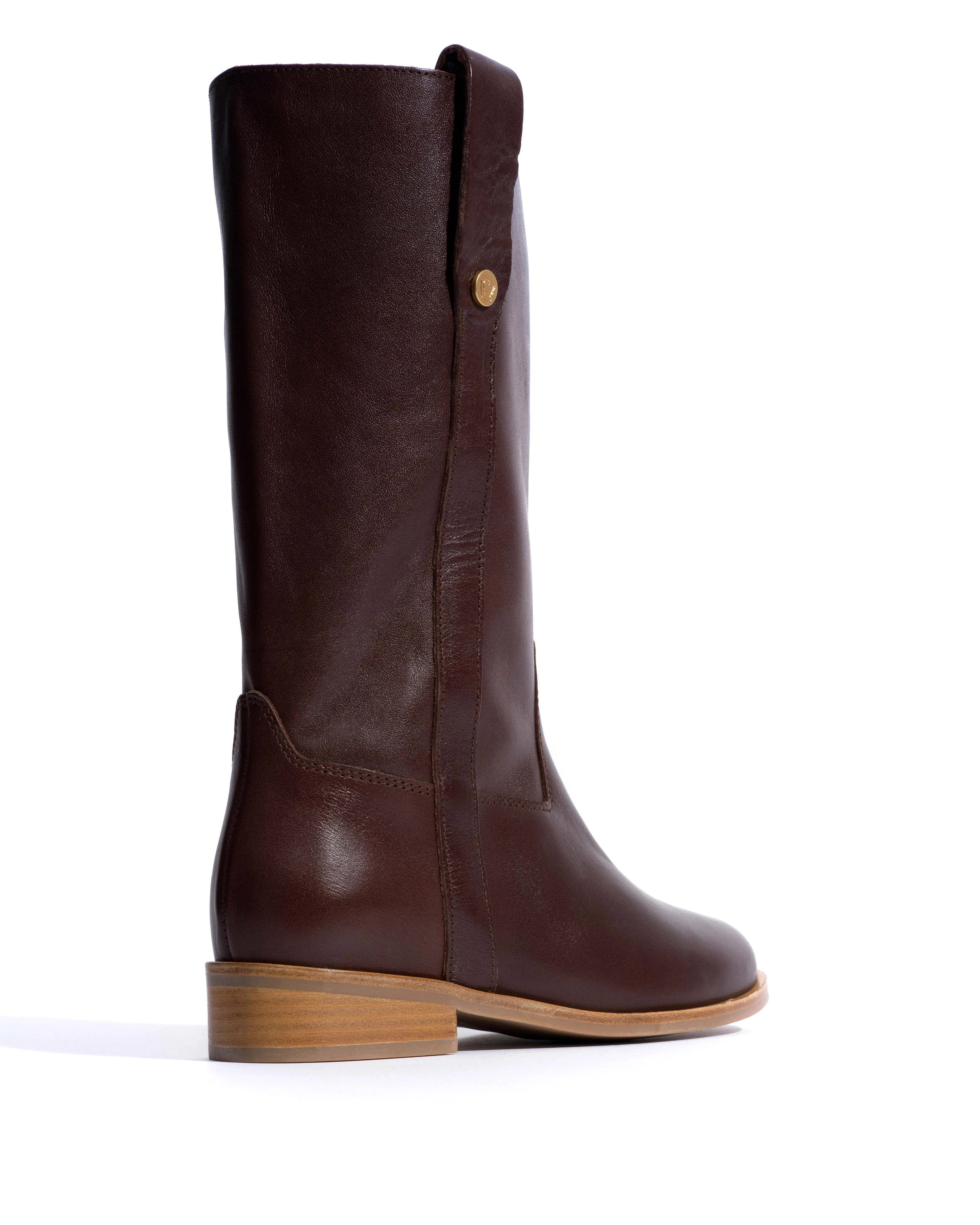 Brinesh Vegetal soft calf Coffee brown sold by Anonymous Copenhagen product image thumbnail 3