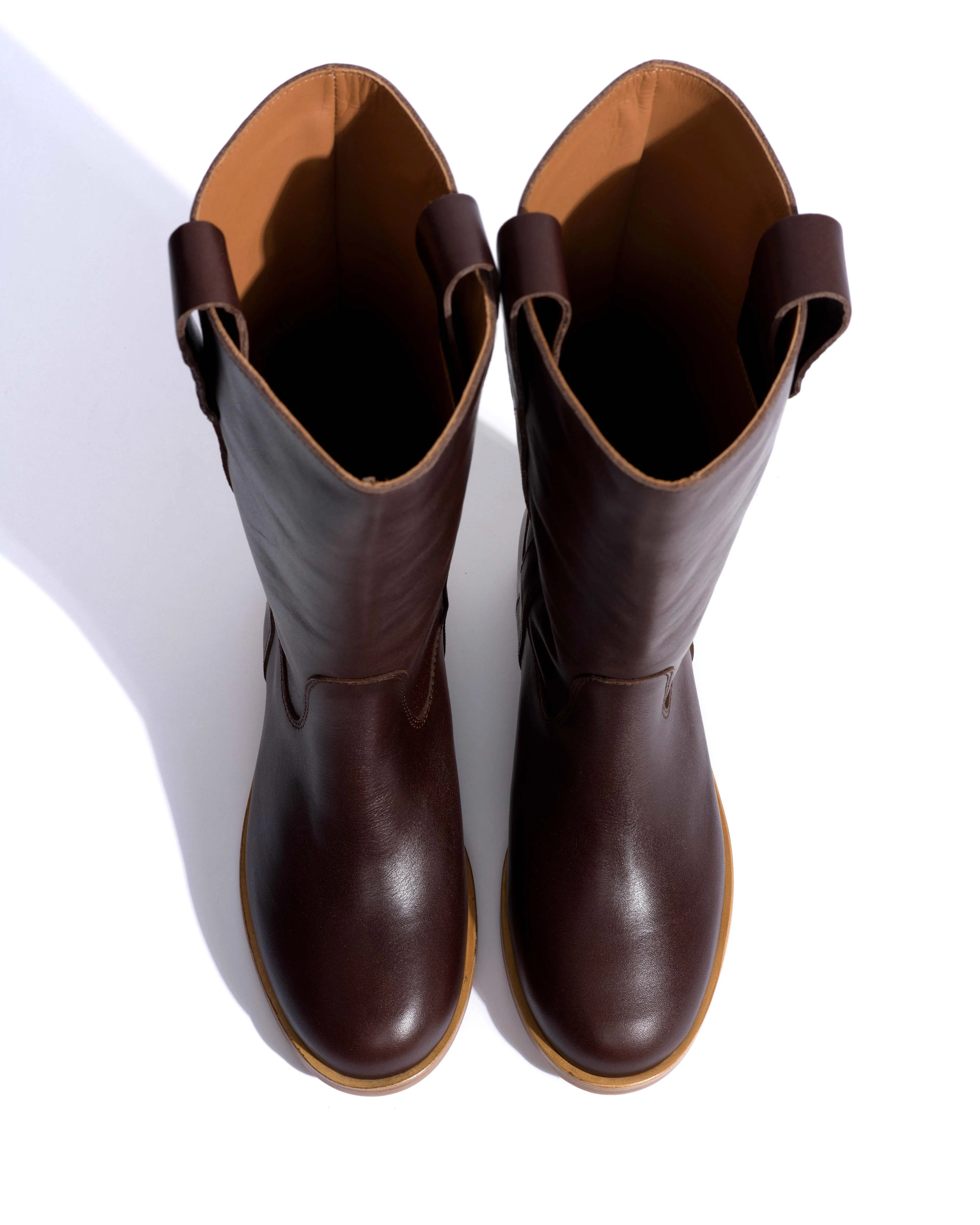 Brinesh Vegetal soft calf Coffee brown sold by Anonymous Copenhagen product image thumbnail 4