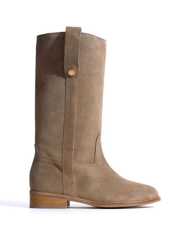 Brinesh Calf suede Mushroom sold by Anonymous Copenhagen