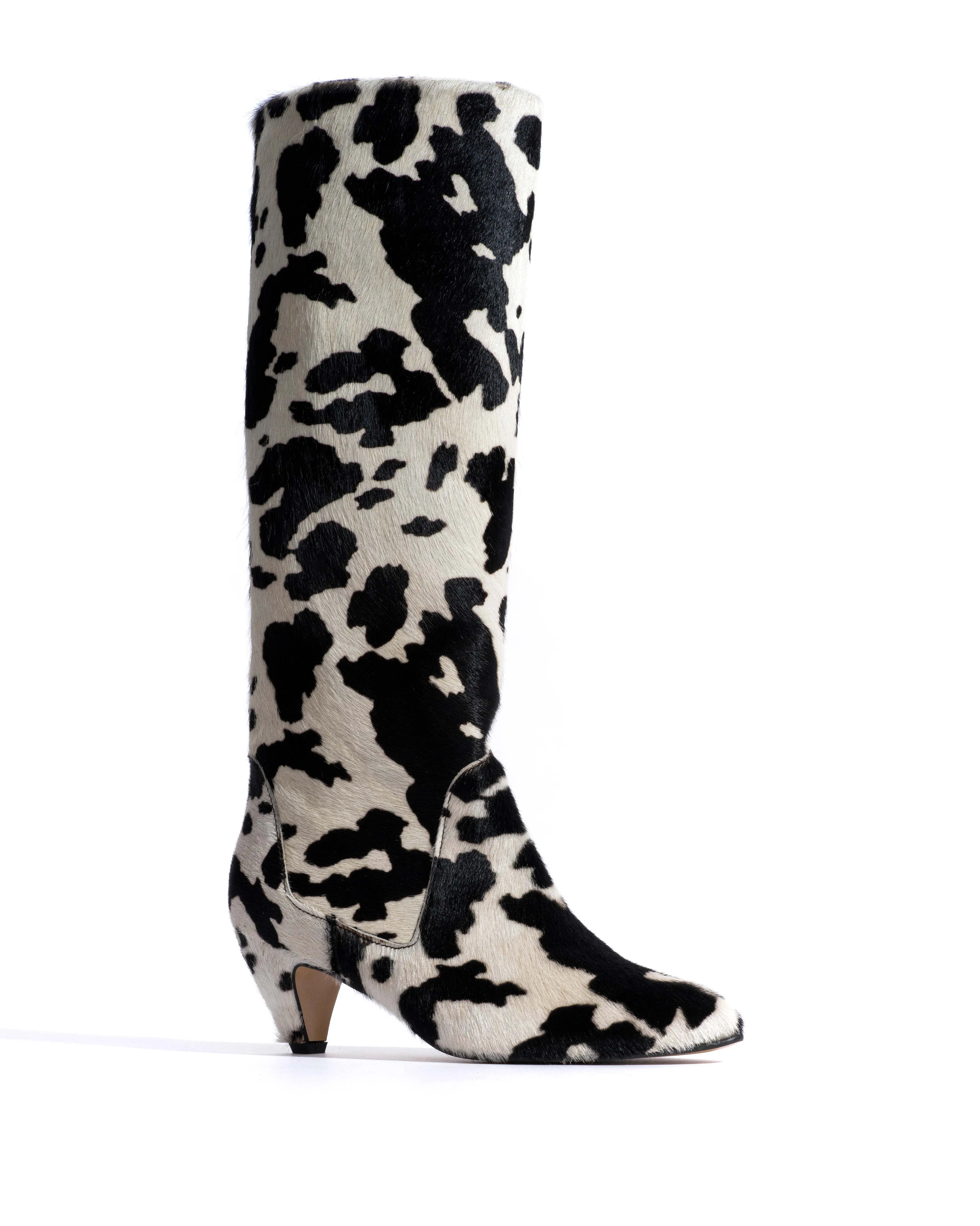 Valle 50 stiletto Calf hair Holstein cow sold by Anonymous Copenhagen product image thumbnail 2