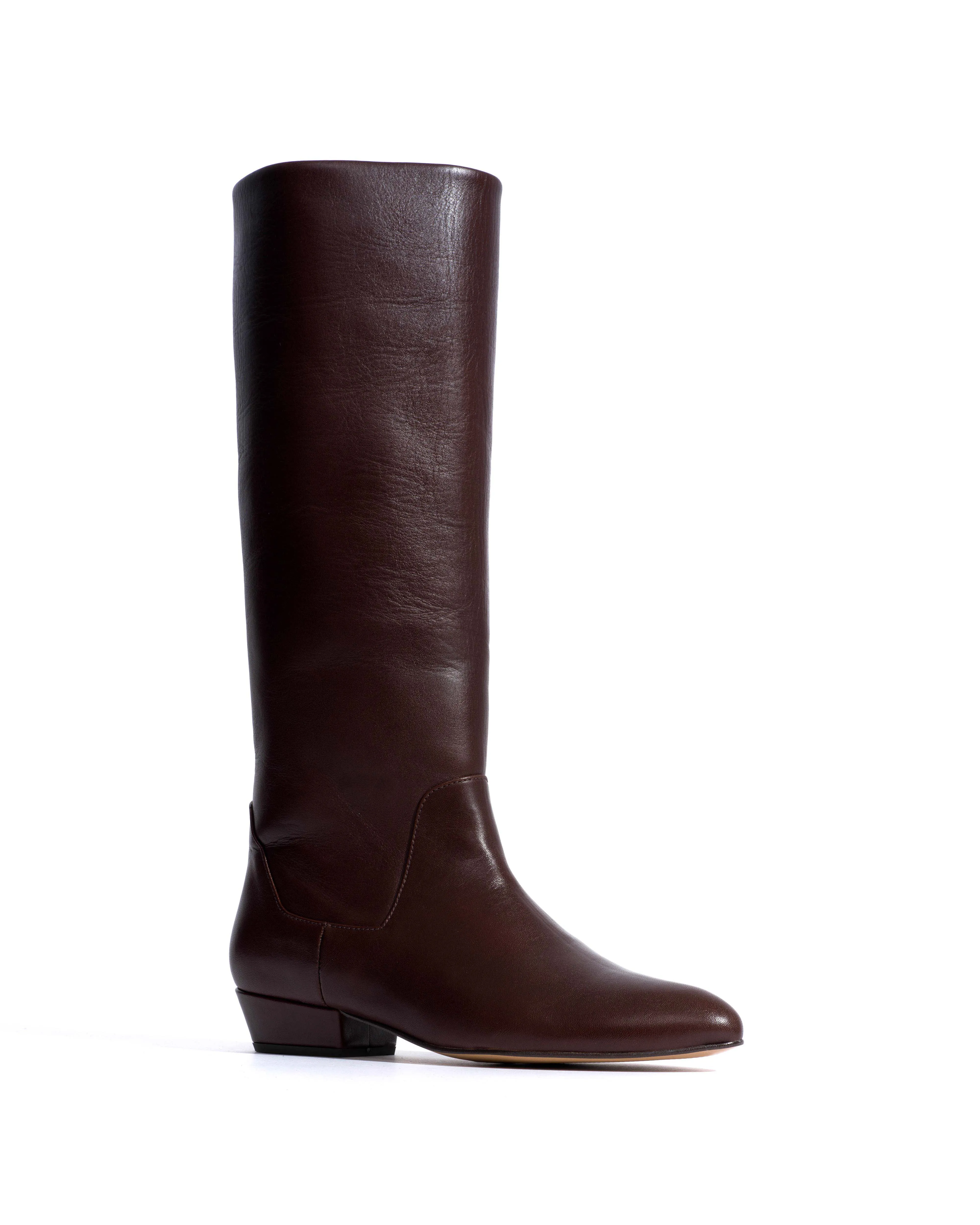 Valle 20 Vegetal soft calf Coffee brown sold by Anonymous Copenhagen product image thumbnail 2