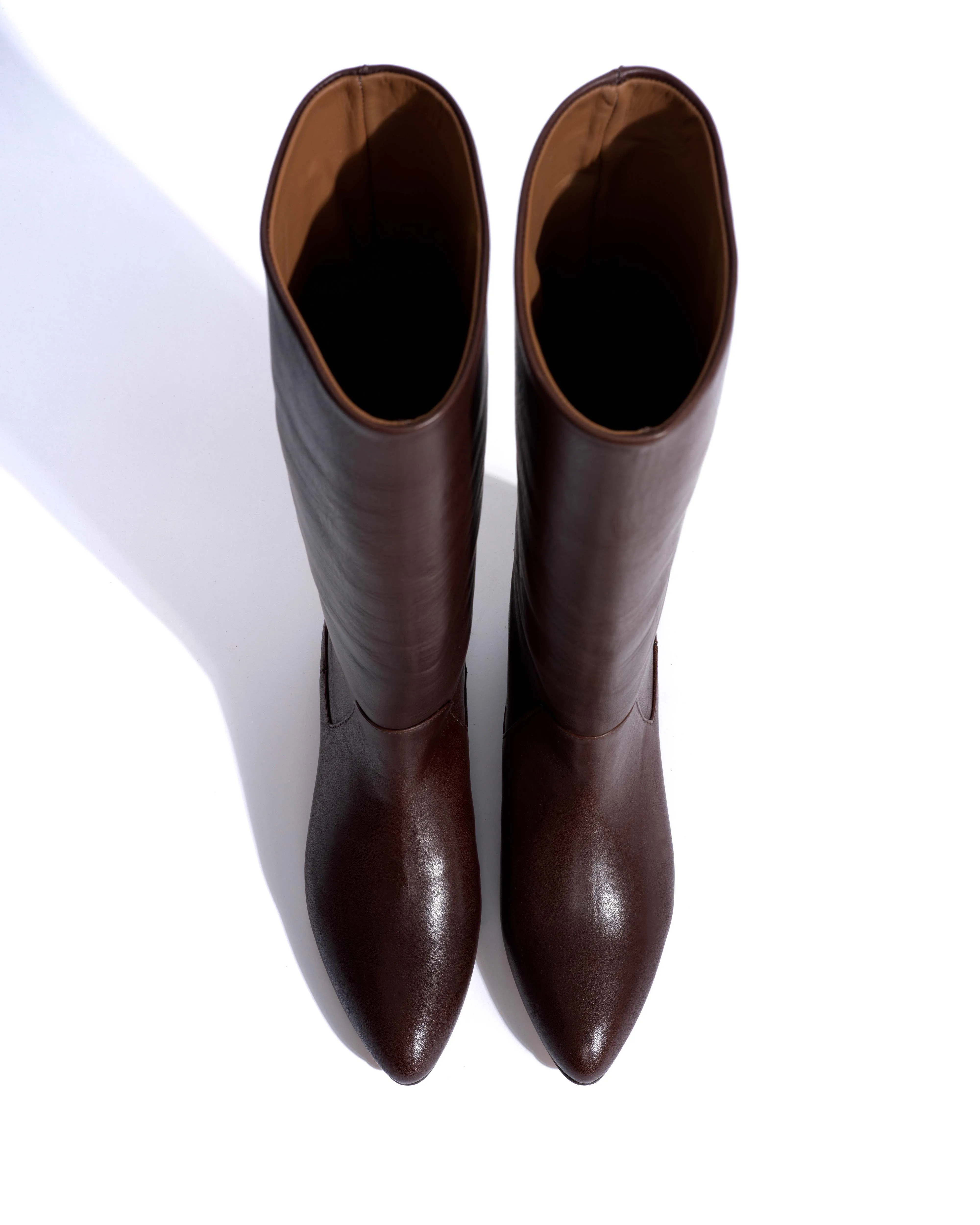 Henriette Vegetal soft calf Coffee brown sold by Anonymous Copenhagen product image thumbnail 4