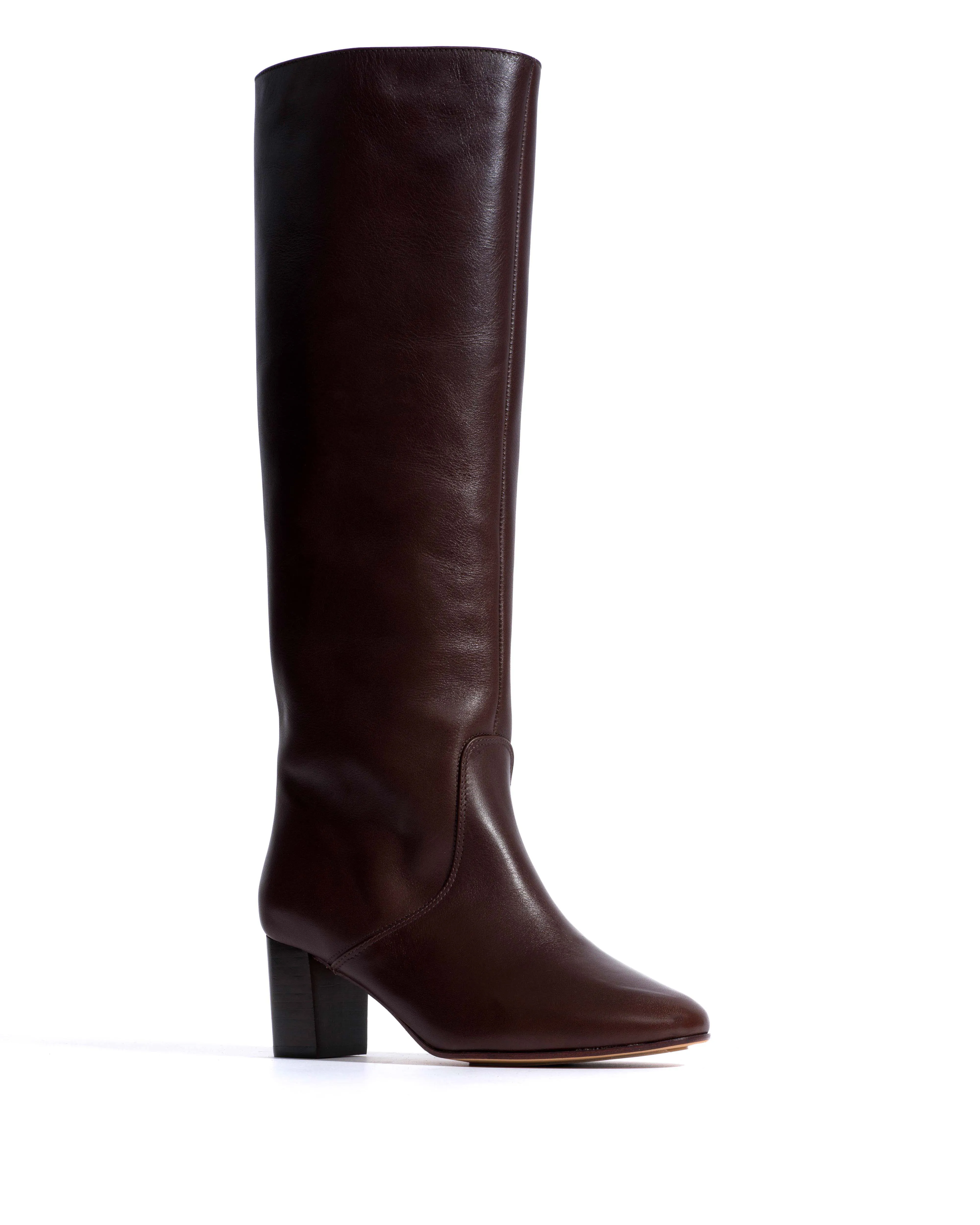 Henriette Vegetal soft calf Coffee brown sold by Anonymous Copenhagen product image thumbnail 2