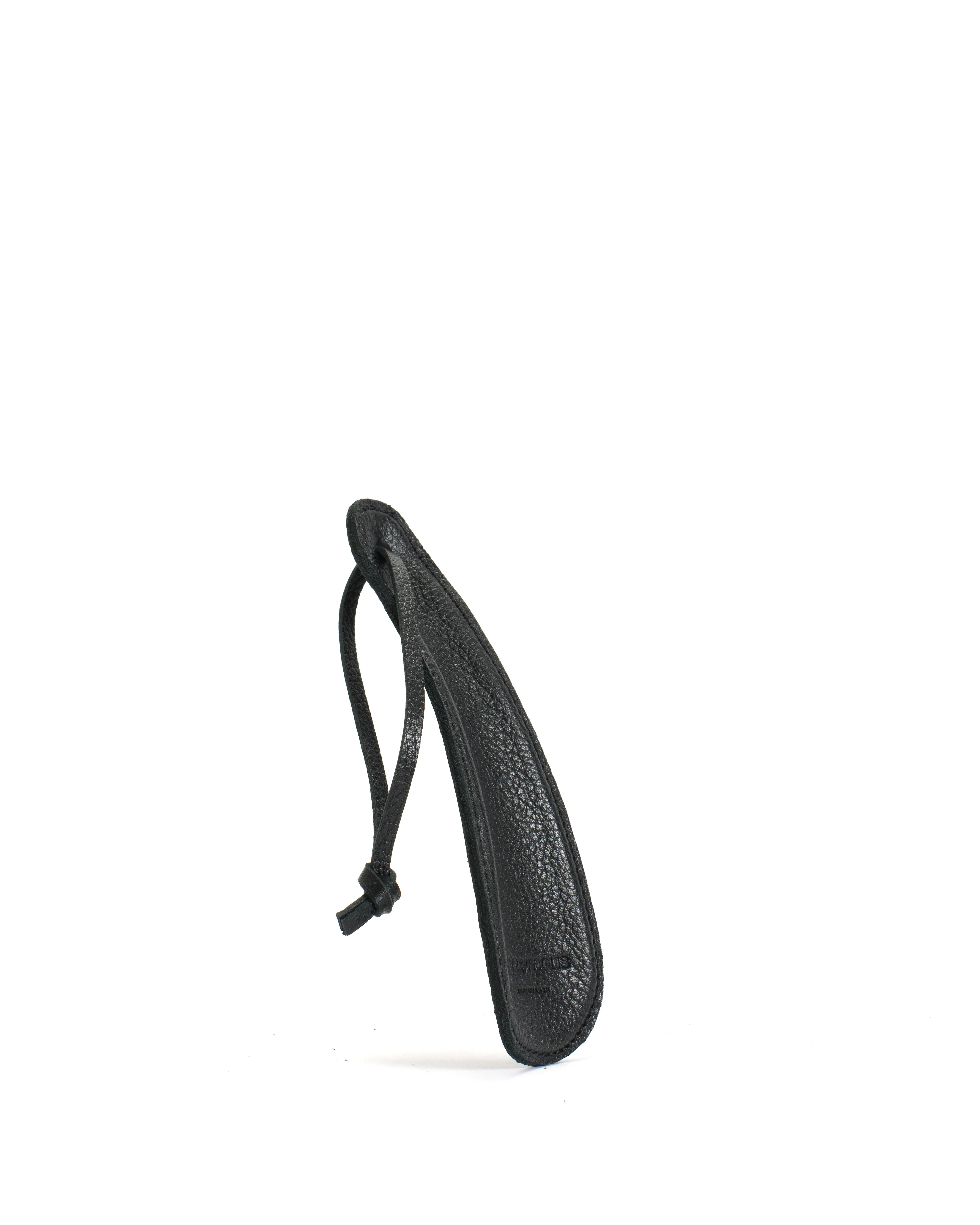 Shoehorn Pebbled soft calf Black sold by Anonymous Copenhagen product image thumbnail 2