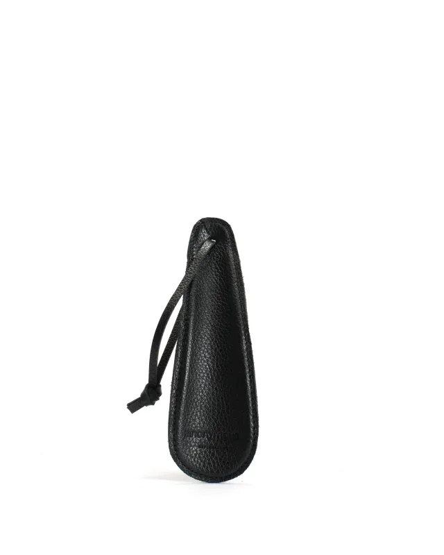 Shoehorn Pebbled soft calf Black sold by Anonymous Copenhagen