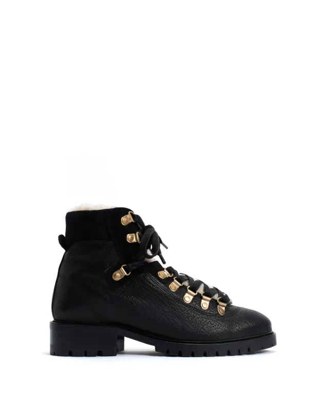 Teddi Pebbled soft calf Black sold by Anonymous Copenhagen