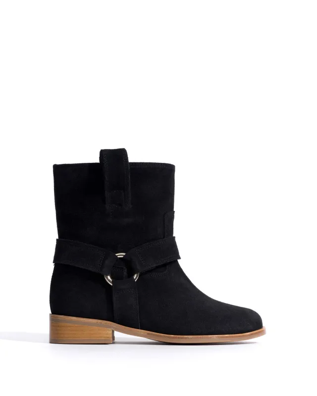 Rhider Calf suede Off black sold by Anonymous Copenhagen