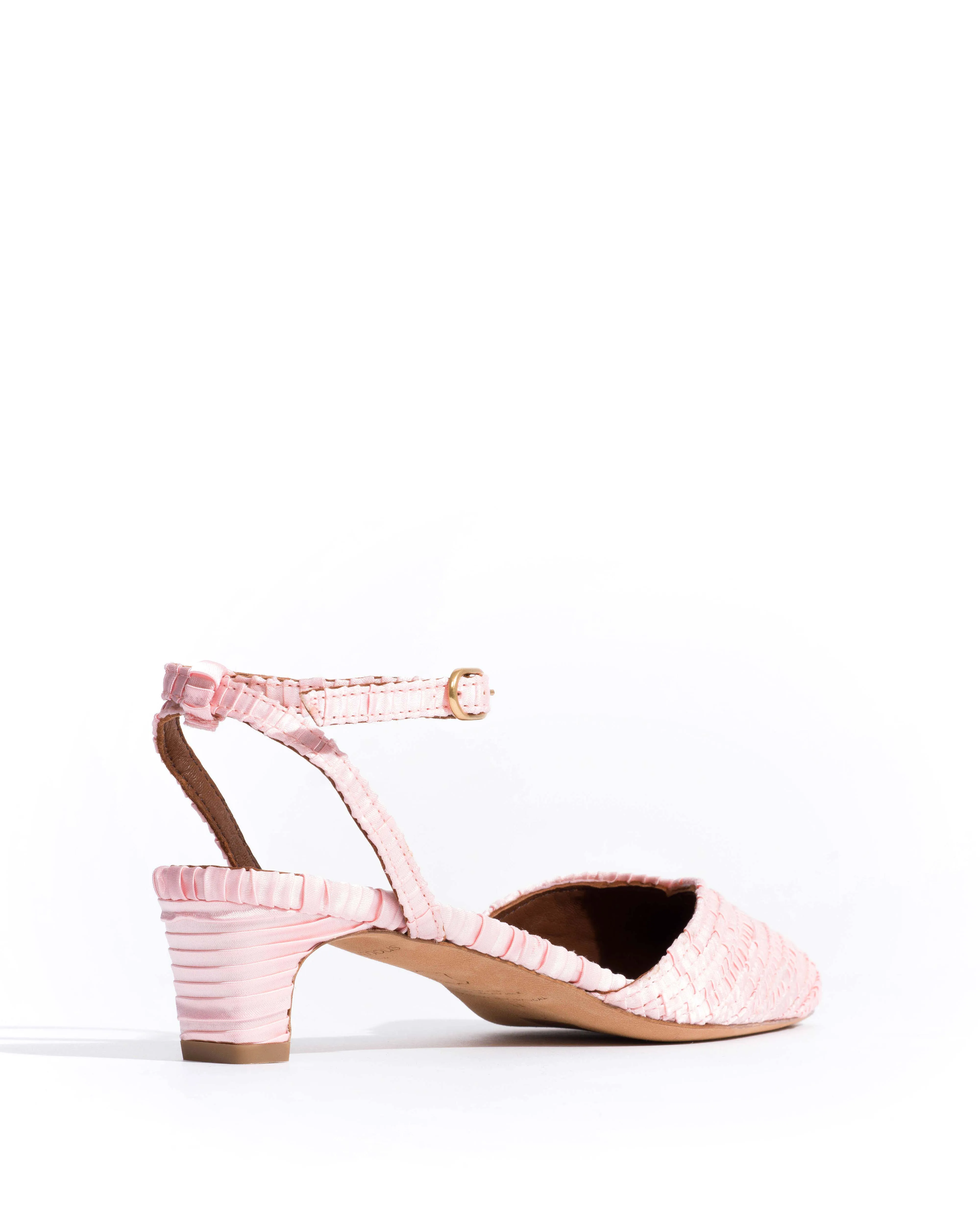 Givia 40 Pleated satin Dreamy pink sold by Anonymous Copenhagen product image thumbnail 3