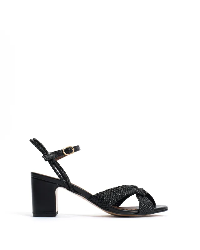 Dilaya 55 hand-braided Hand-braided leather Black sold by Anonymous Copenhagen
