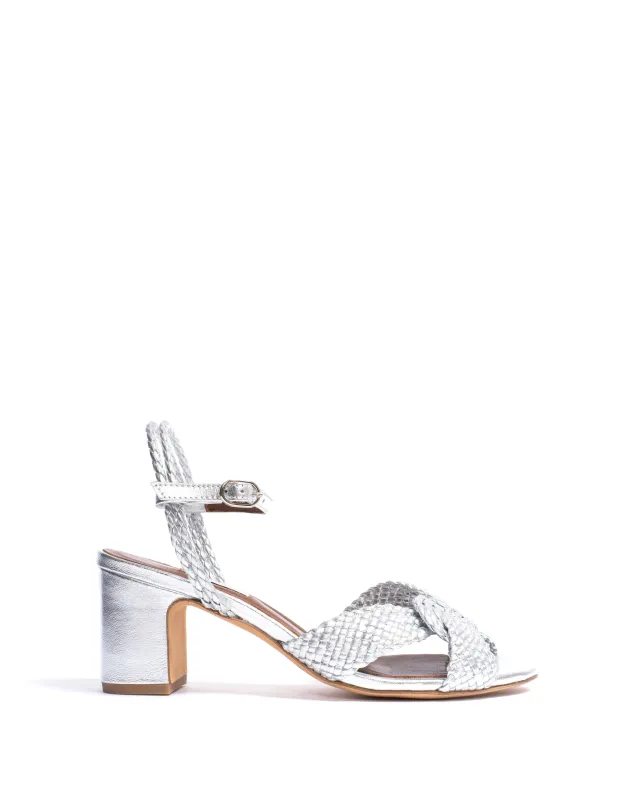 Dilaya 55 hand-braided Hand-braided leather Silver sold by Anonymous Copenhagen