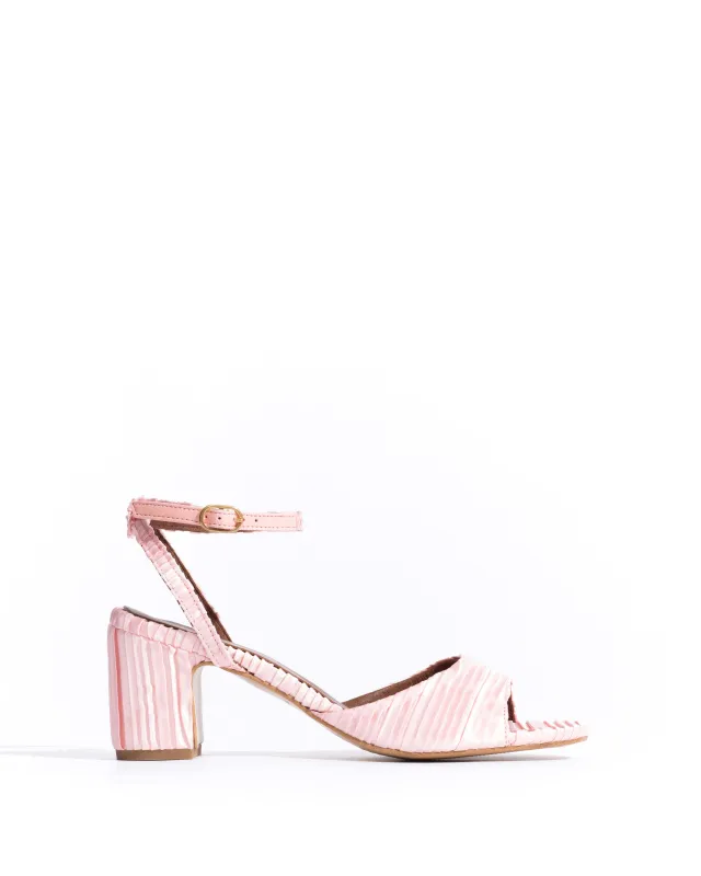 Jolie 55 Pleated satin Dreamy pink sold by Anonymous Copenhagen