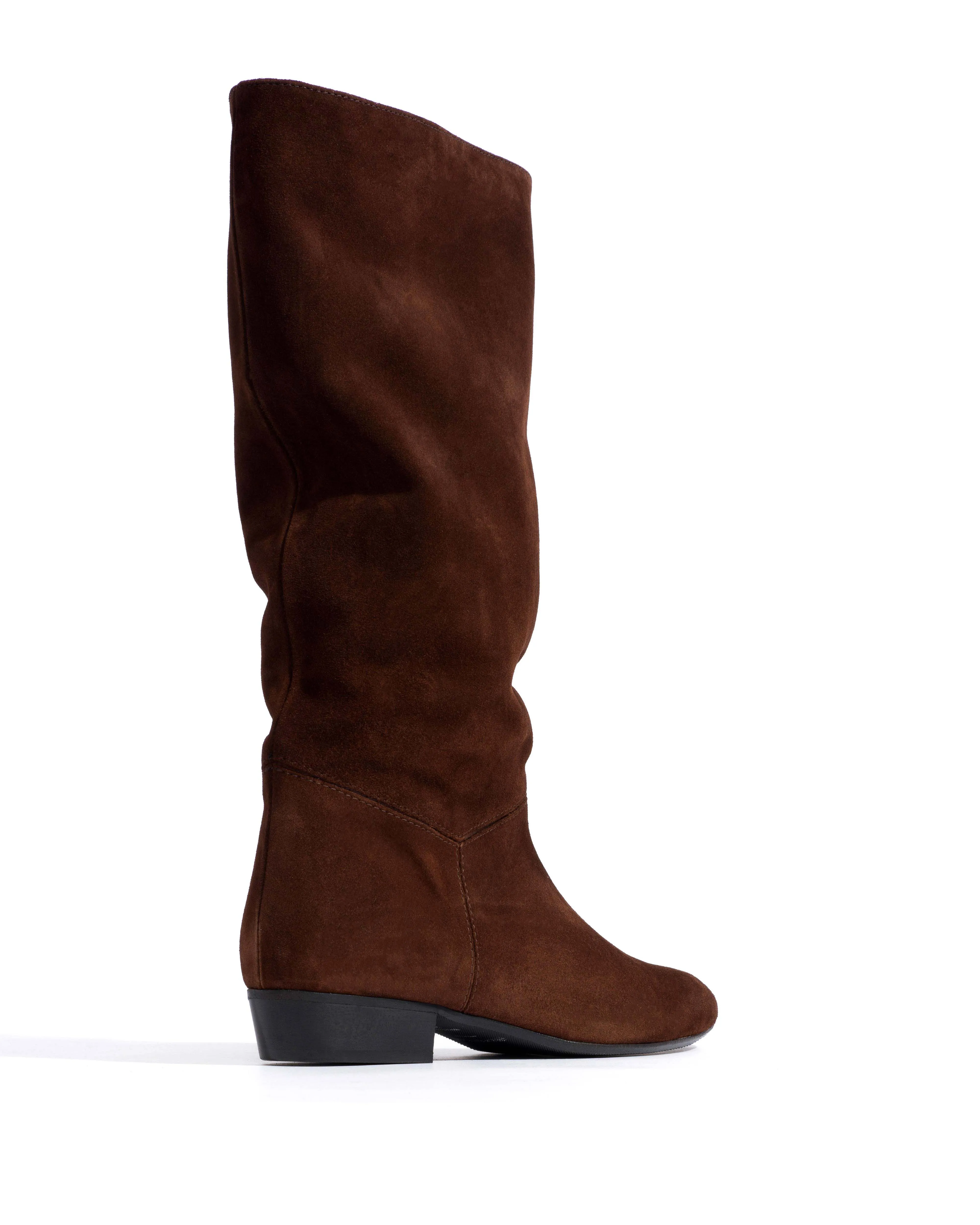 Jasmina 20 Calf suede & sleek leather Chocolate sold by Anonymous Copenhagen product image thumbnail 3