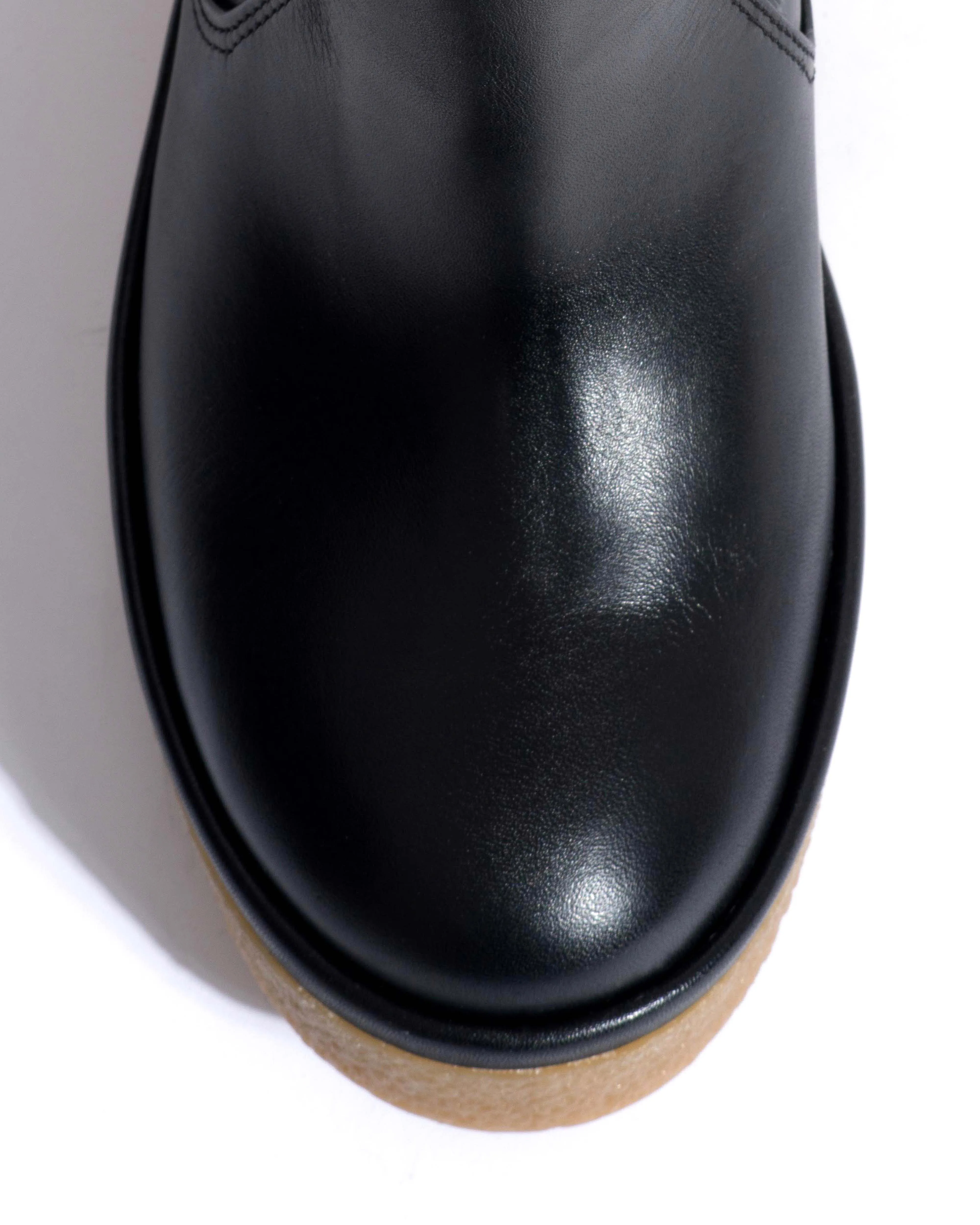 Valle 65 platform Soft calf & sole Black & natural sold by Anonymous Copenhagen product image thumbnail 5