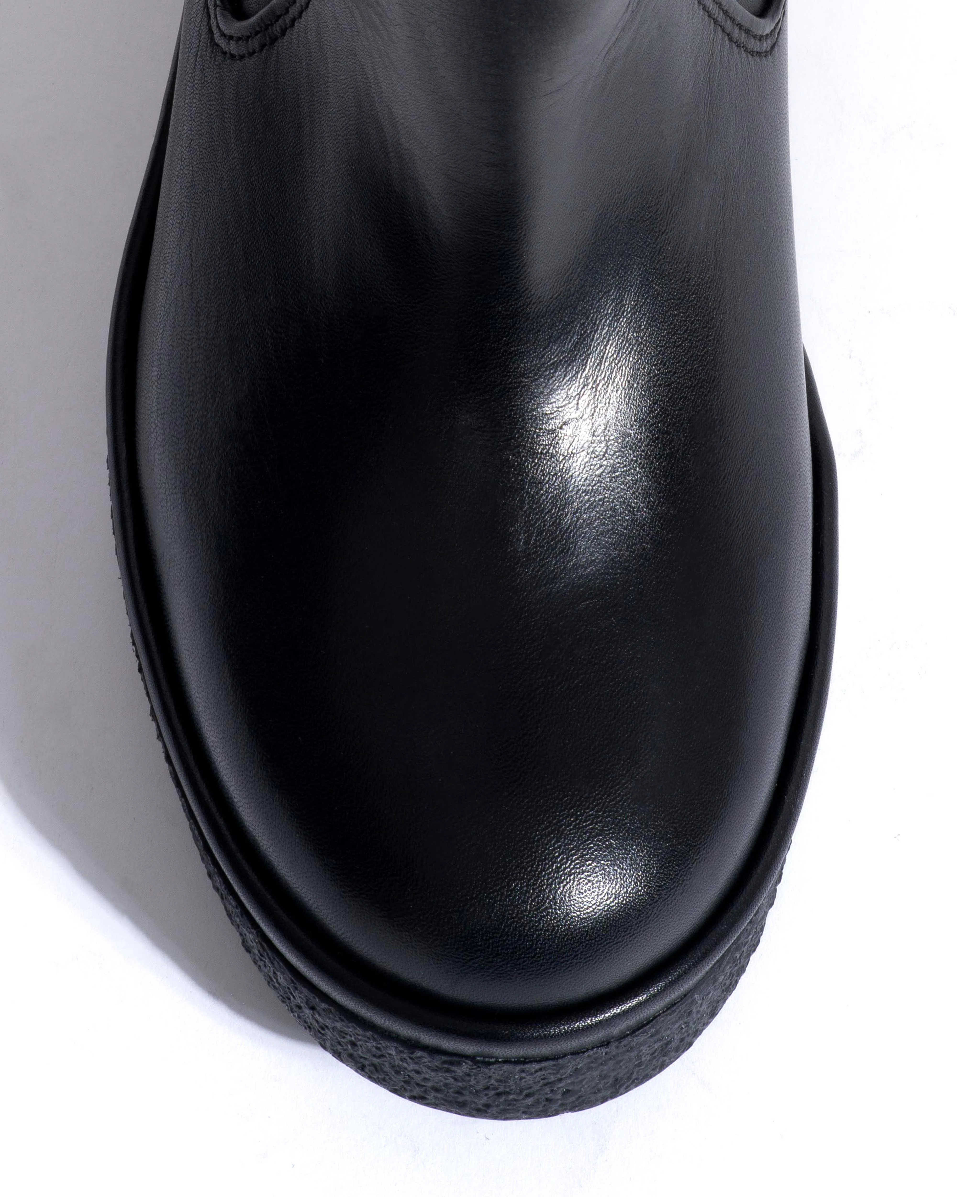 Valle 65 platform Soft calf & sole Black & black sold by Anonymous Copenhagen product image thumbnail 5