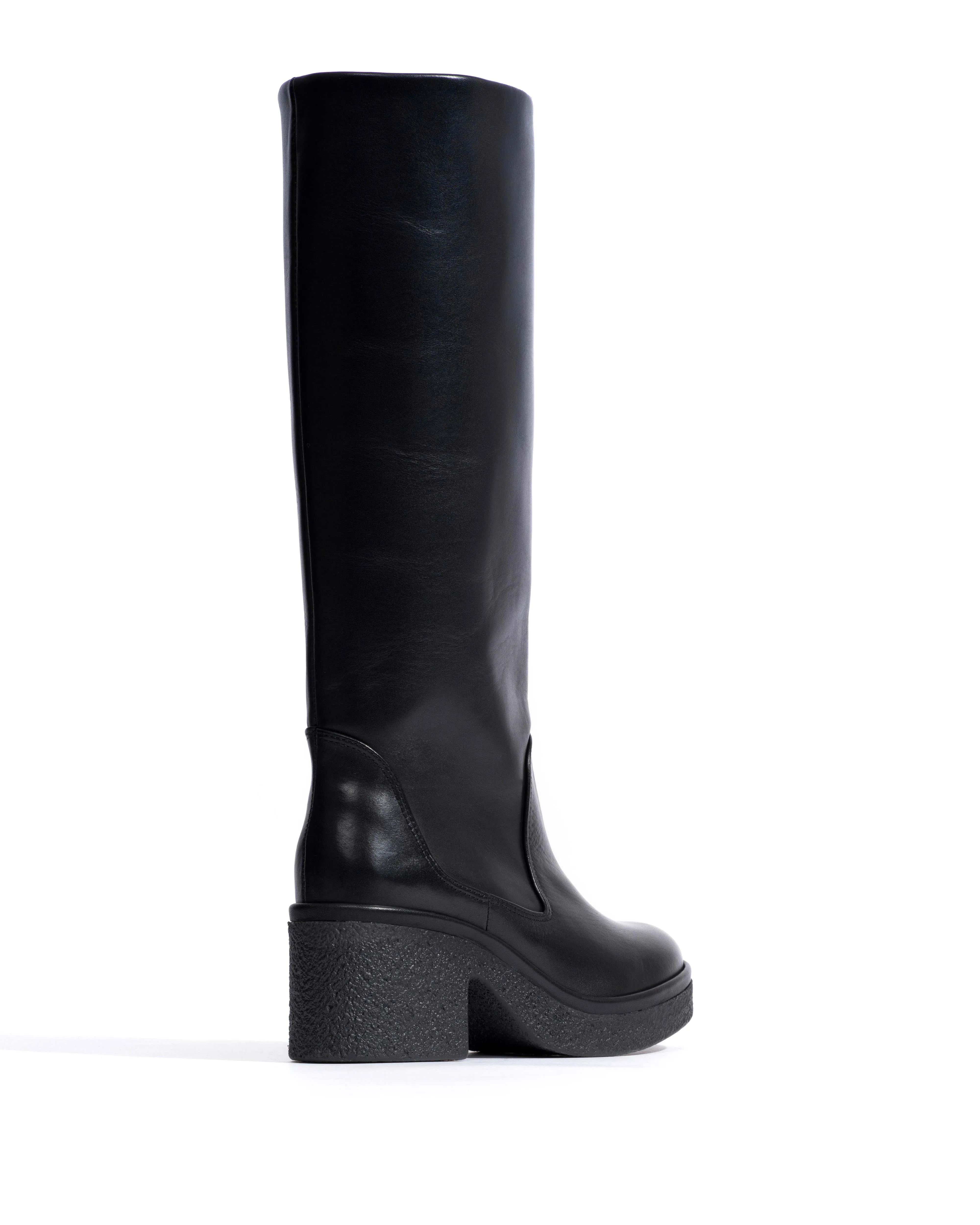 Valle 65 platform Soft calf & sole Black & black sold by Anonymous Copenhagen product image thumbnail 2