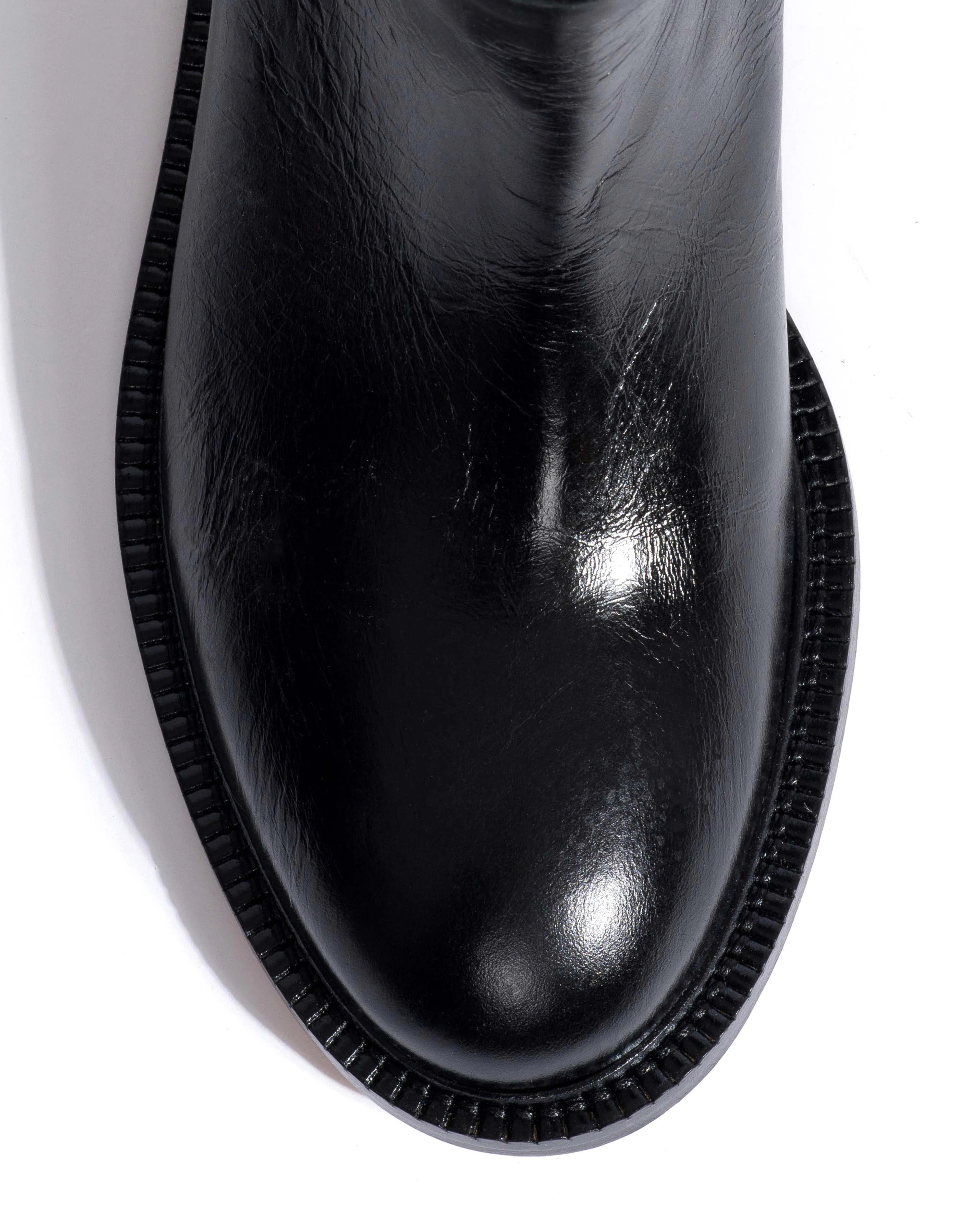 Semih Crinkled soft calf Black sold by Anonymous Copenhagen product image thumbnail 5