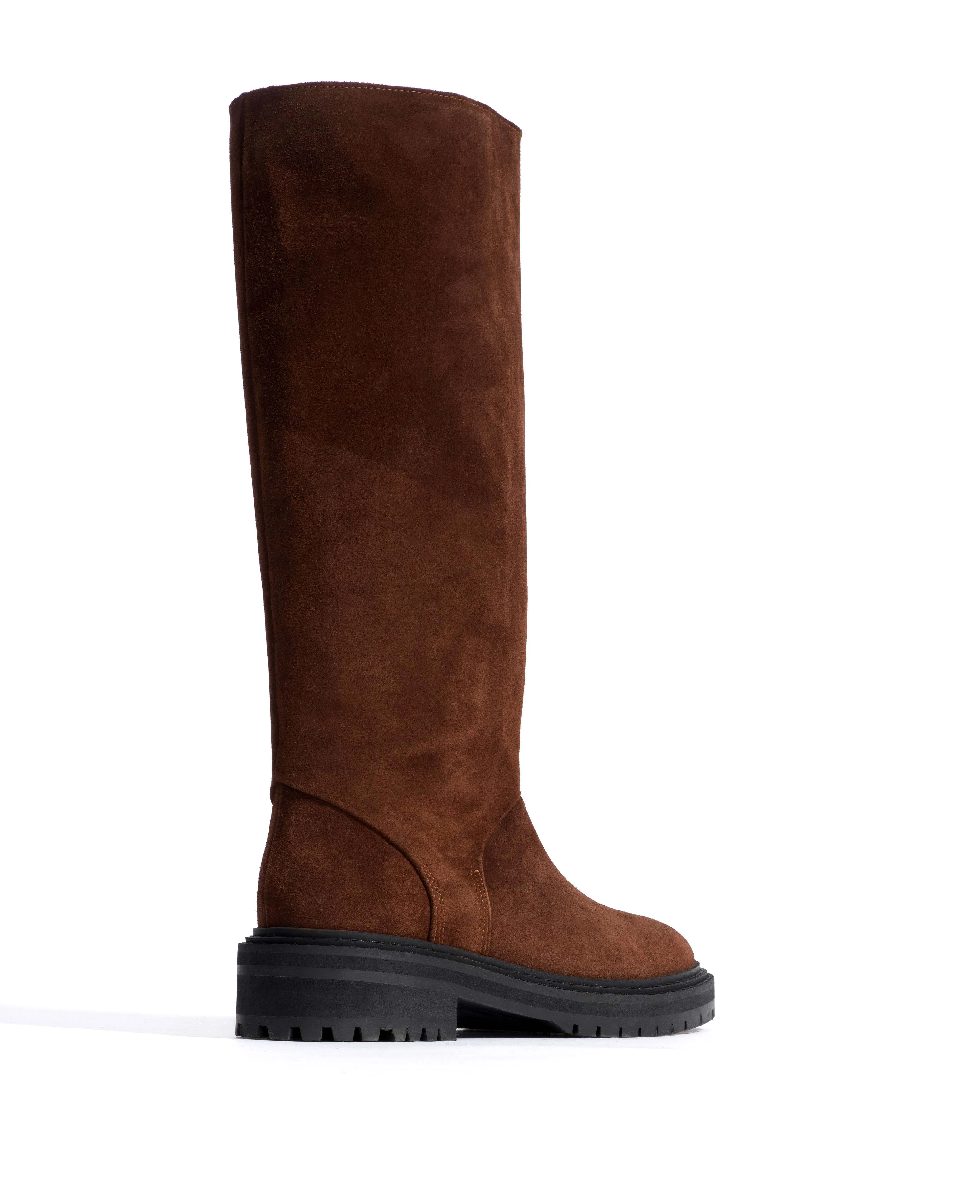 Vivian Calf suede Chocolate sold by Anonymous Copenhagen product image thumbnail 3