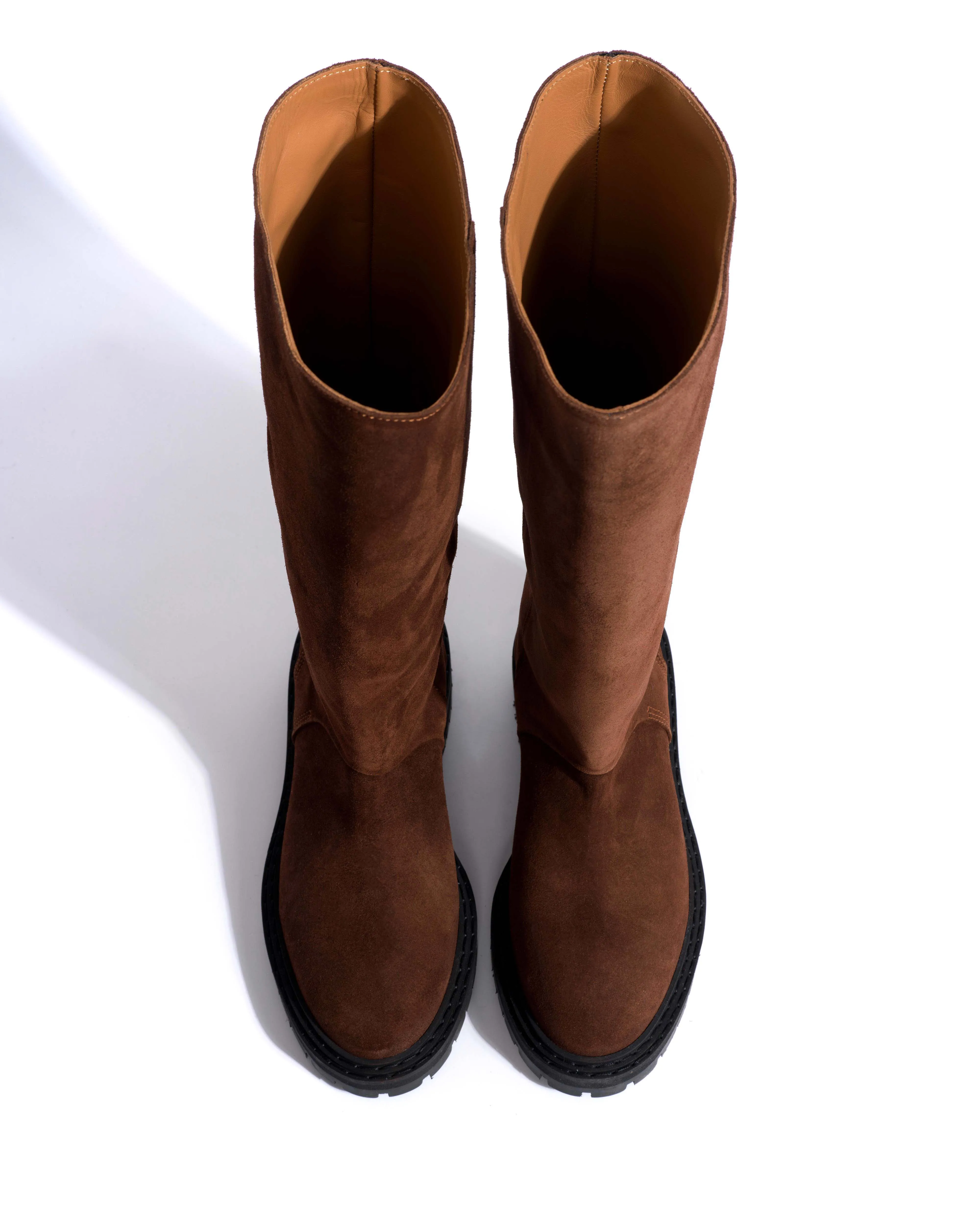 Vivian Calf suede Chocolate sold by Anonymous Copenhagen product image thumbnail 4