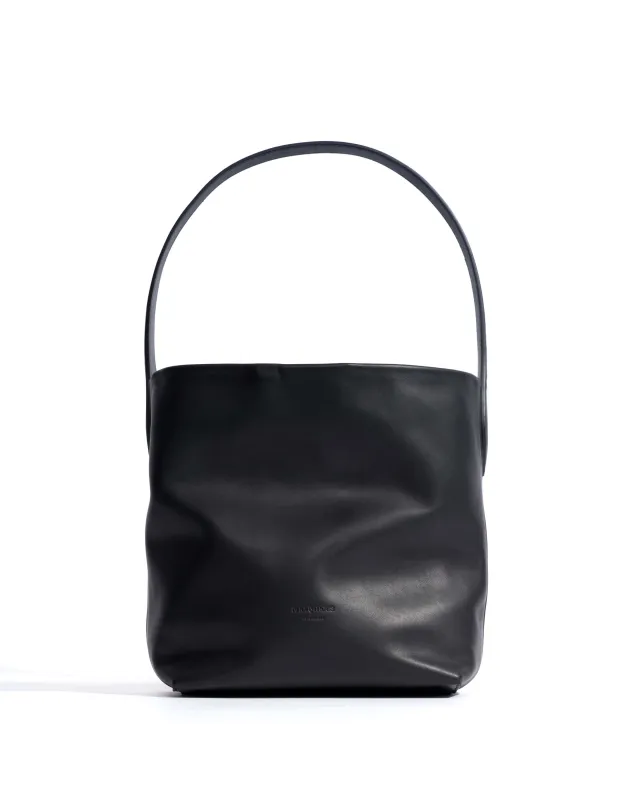 Versa slouchy petite bag Soft calf Black sold by Anonymous Copenhagen