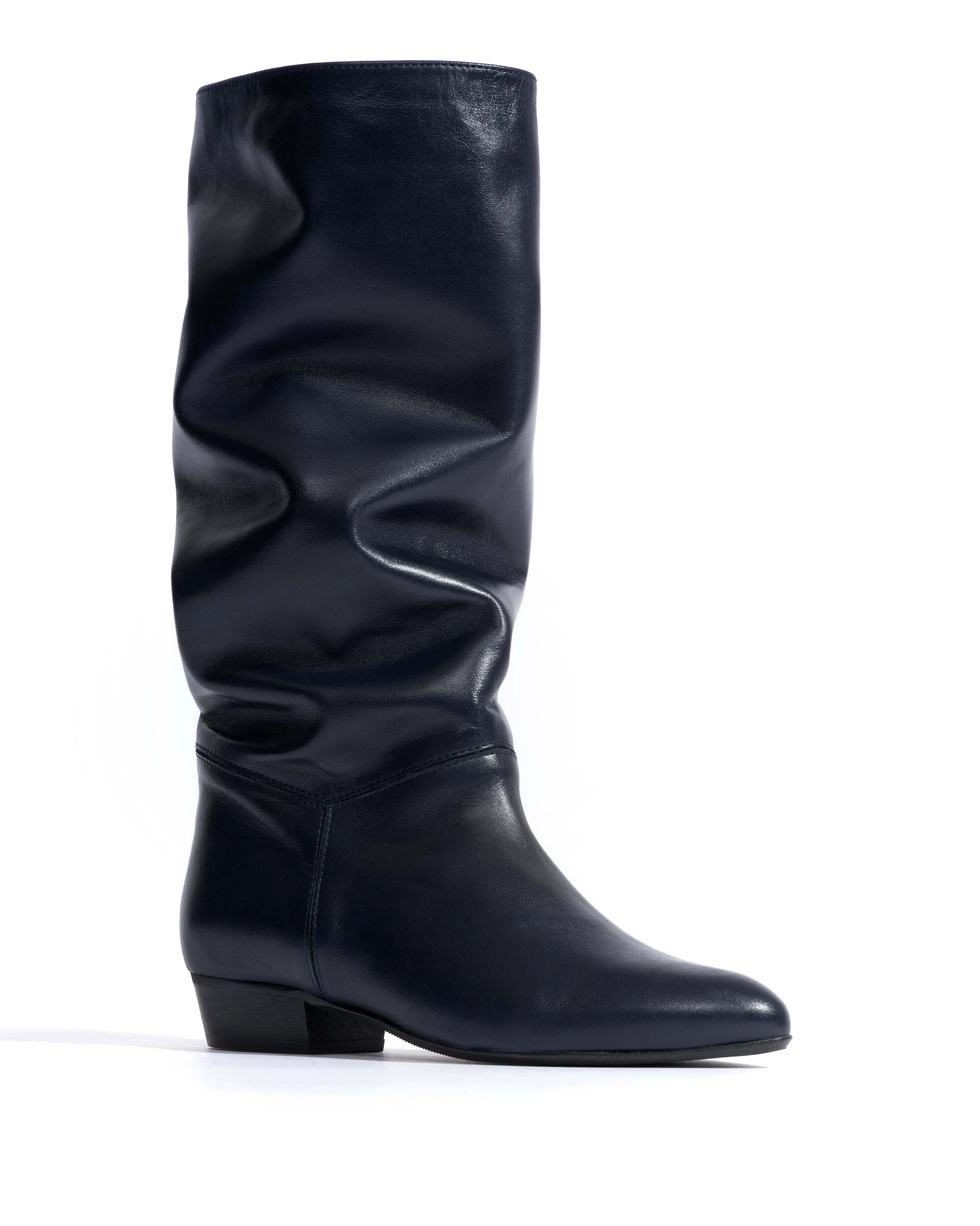 Jasmina 20 Soft calf & suede leather Dark blue & ink blue sold by Anonymous Copenhagen product image thumbnail 3