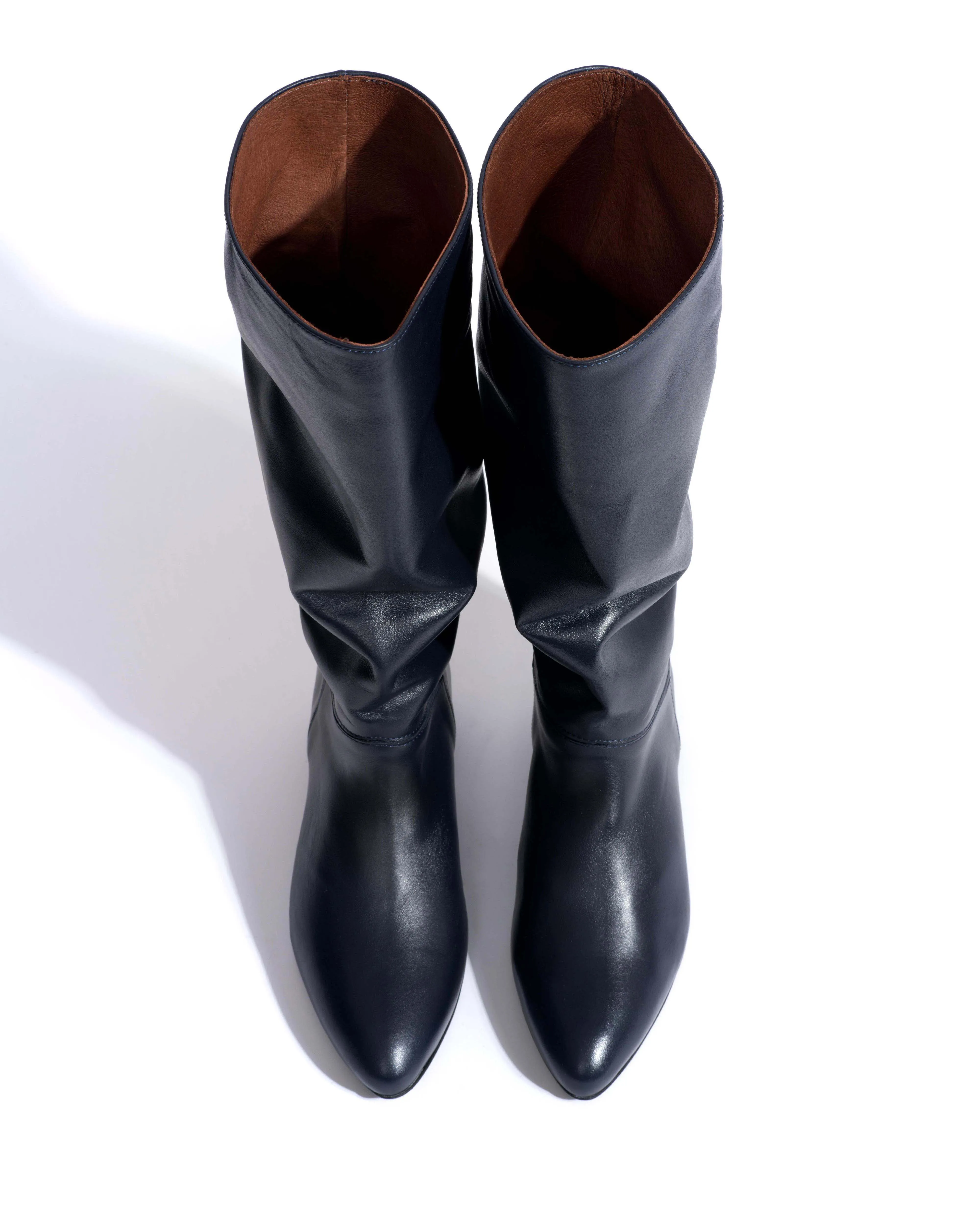 Jasmina 20 Soft calf & suede leather Dark blue & ink blue sold by Anonymous Copenhagen product image thumbnail 4