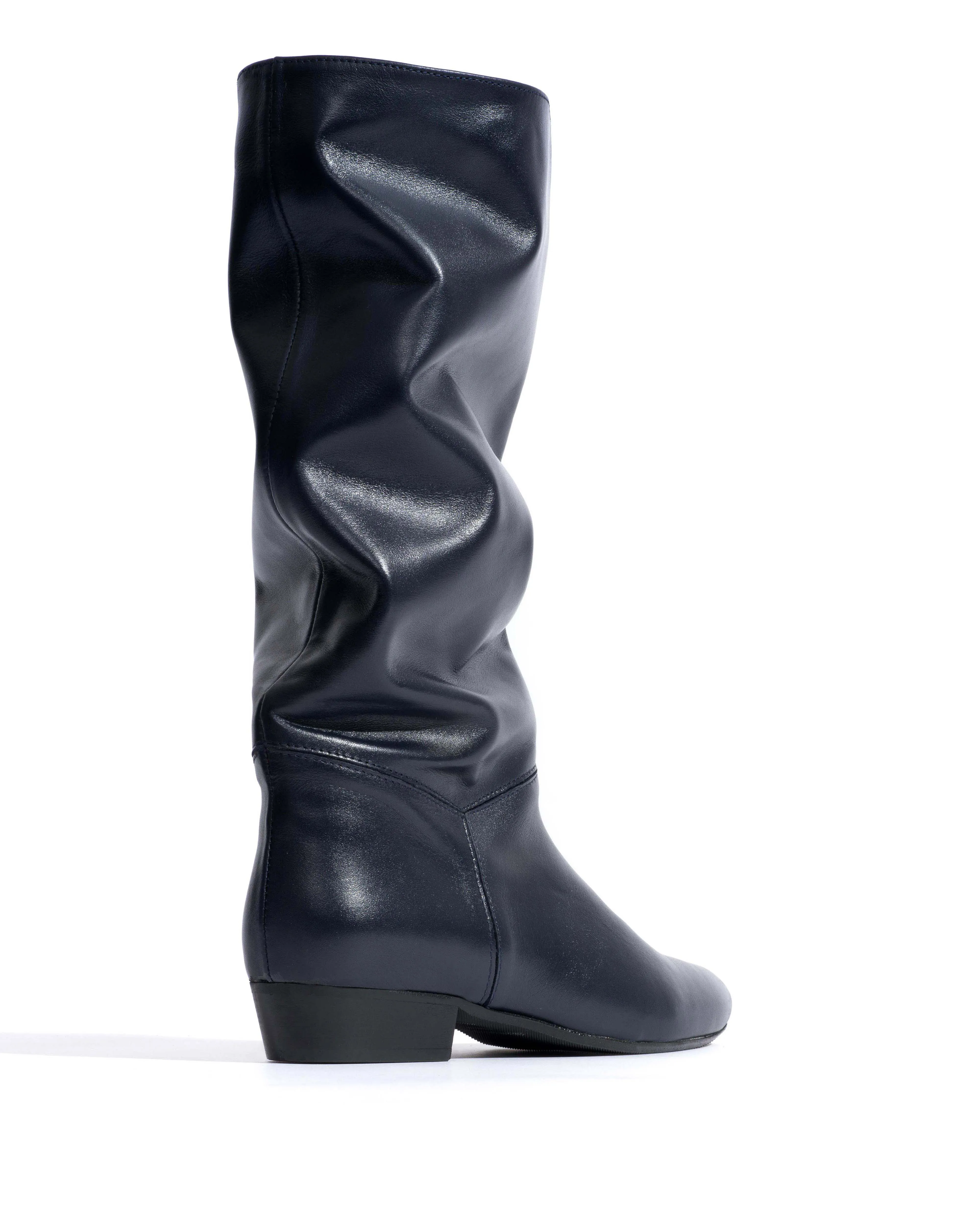 Jasmina 20 Soft calf & suede leather Dark blue & ink blue sold by Anonymous Copenhagen product image thumbnail 2