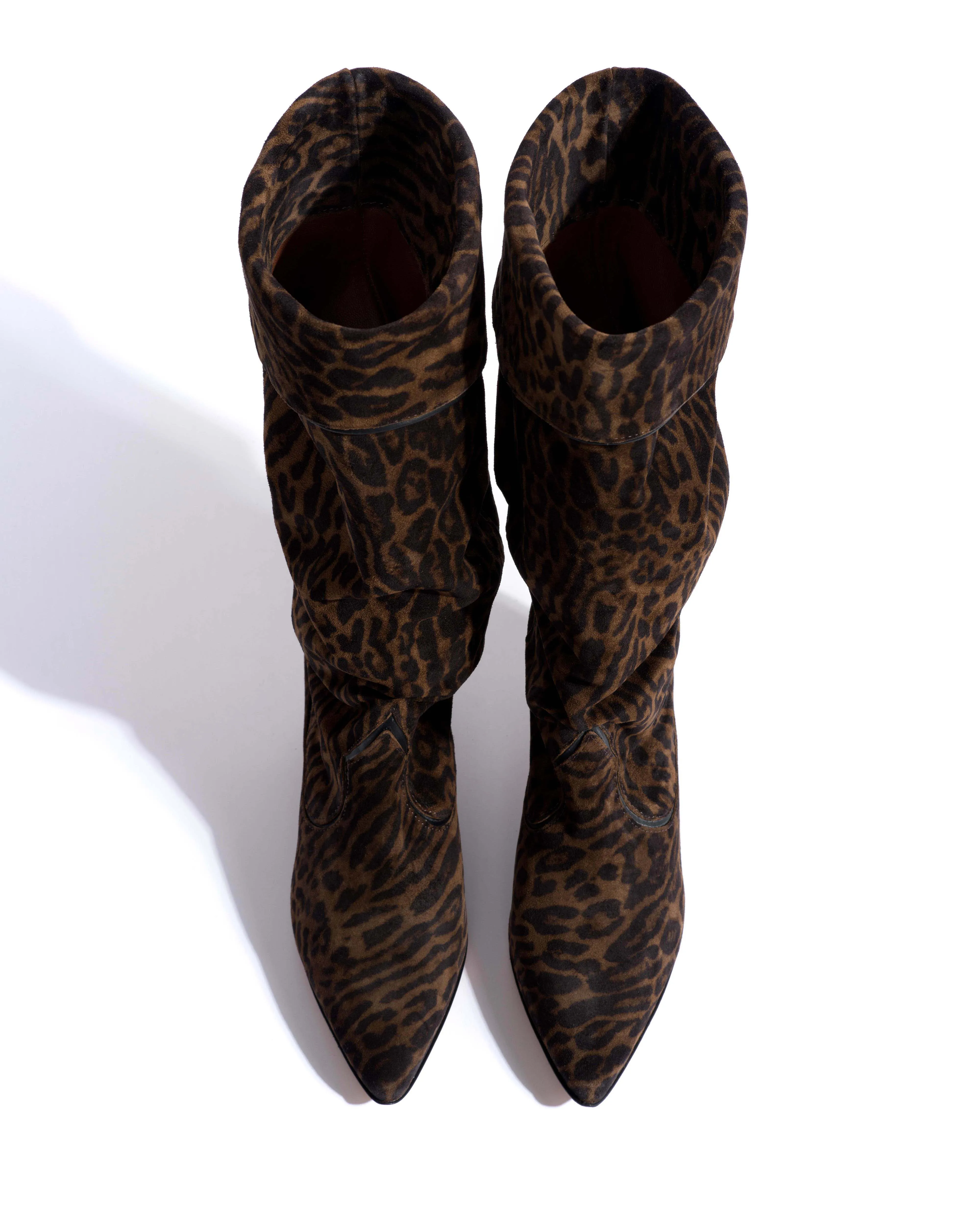 Hillerie 40 stiletto Calf suede print & sleek leather Jaguar & black sold by Anonymous Copenhagen product image thumbnail 5