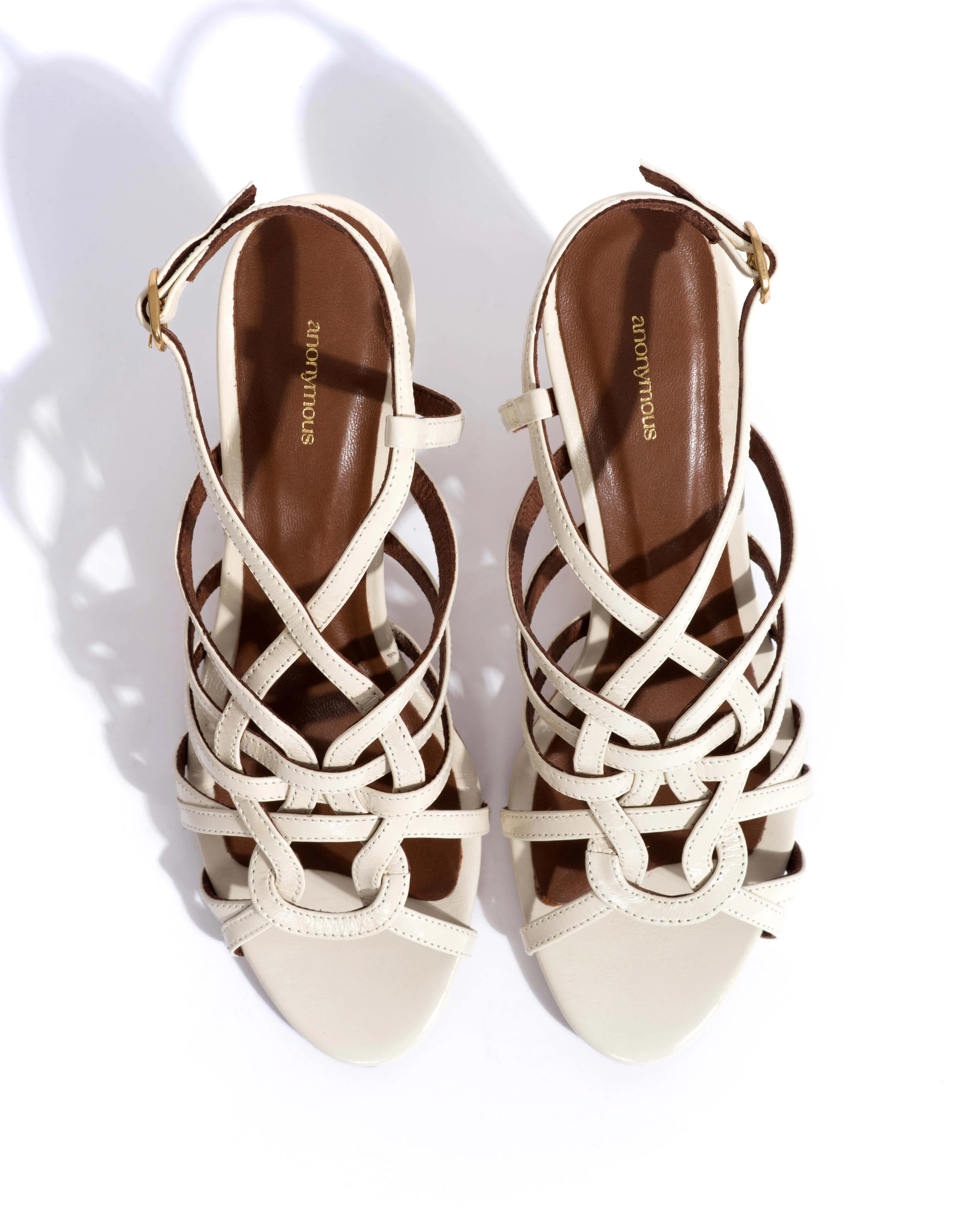 Vickey 75 Crinkled polished goat White sand sold by Anonymous Copenhagen product image thumbnail 4