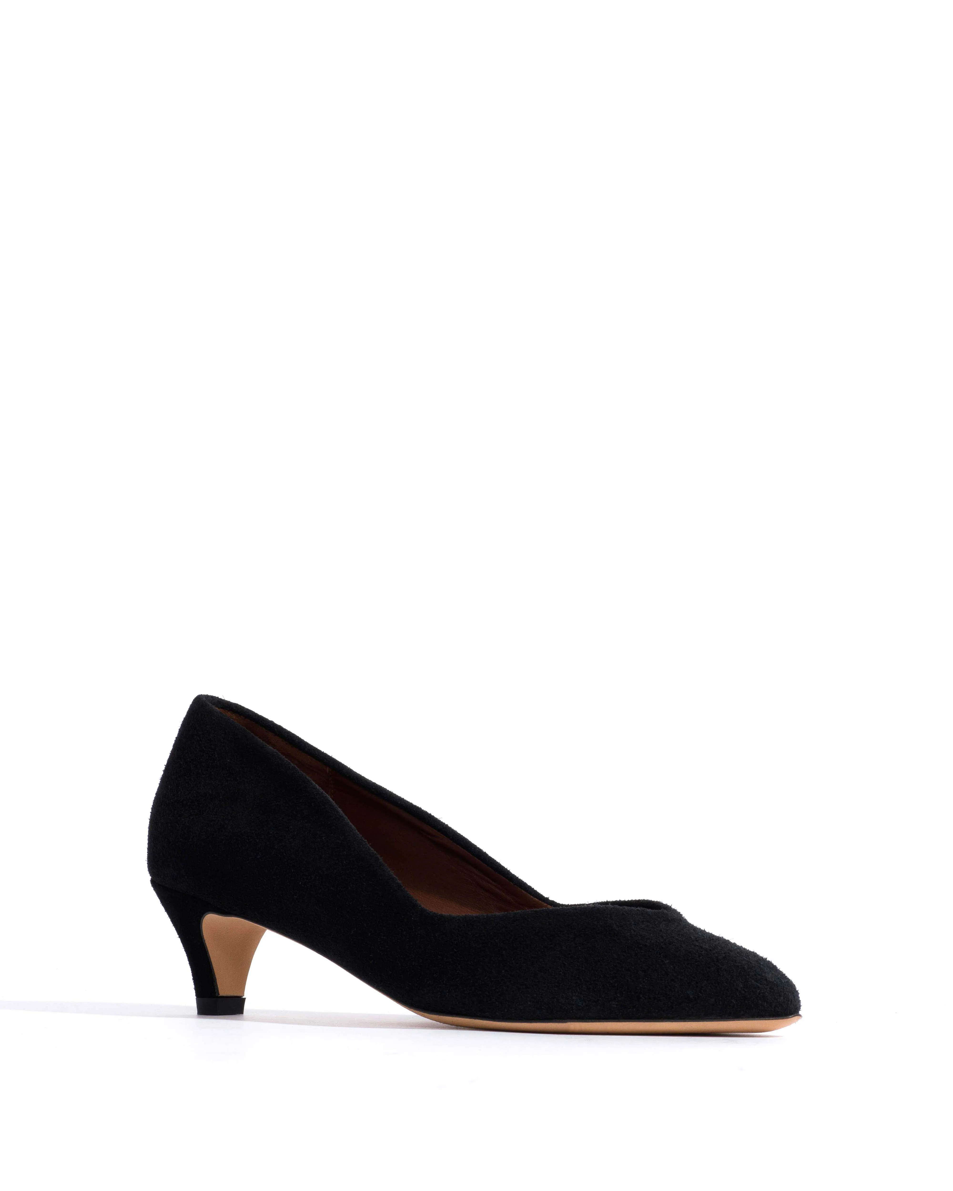 Trini 40 stiletto Calf suede Black sold by Anonymous Copenhagen product image thumbnail 2