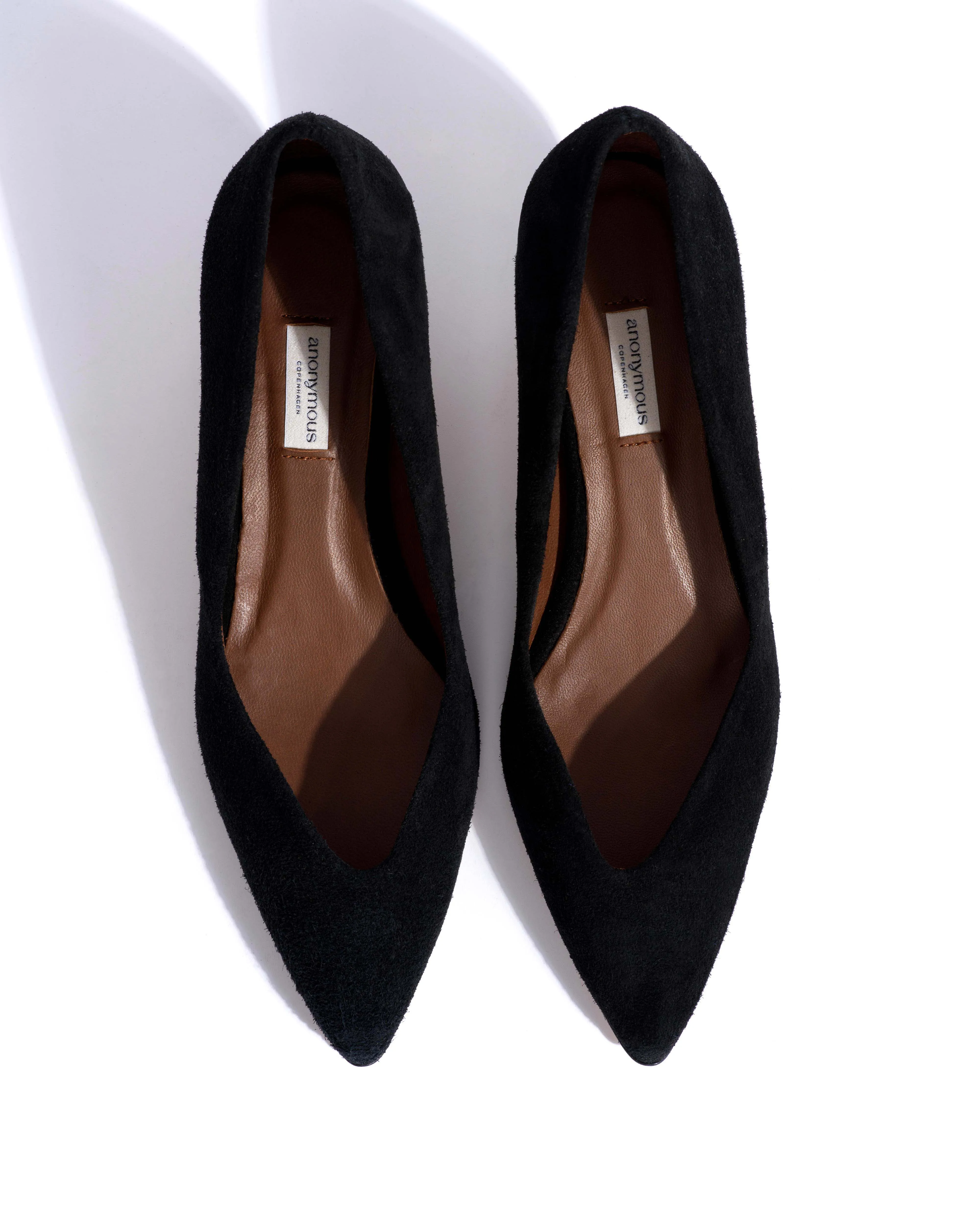 Trini 40 stiletto Calf suede Black sold by Anonymous Copenhagen product image thumbnail 4