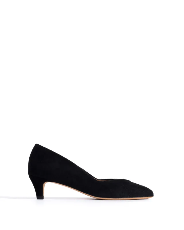 Trini 40 stiletto Calf suede Black sold by Anonymous Copenhagen