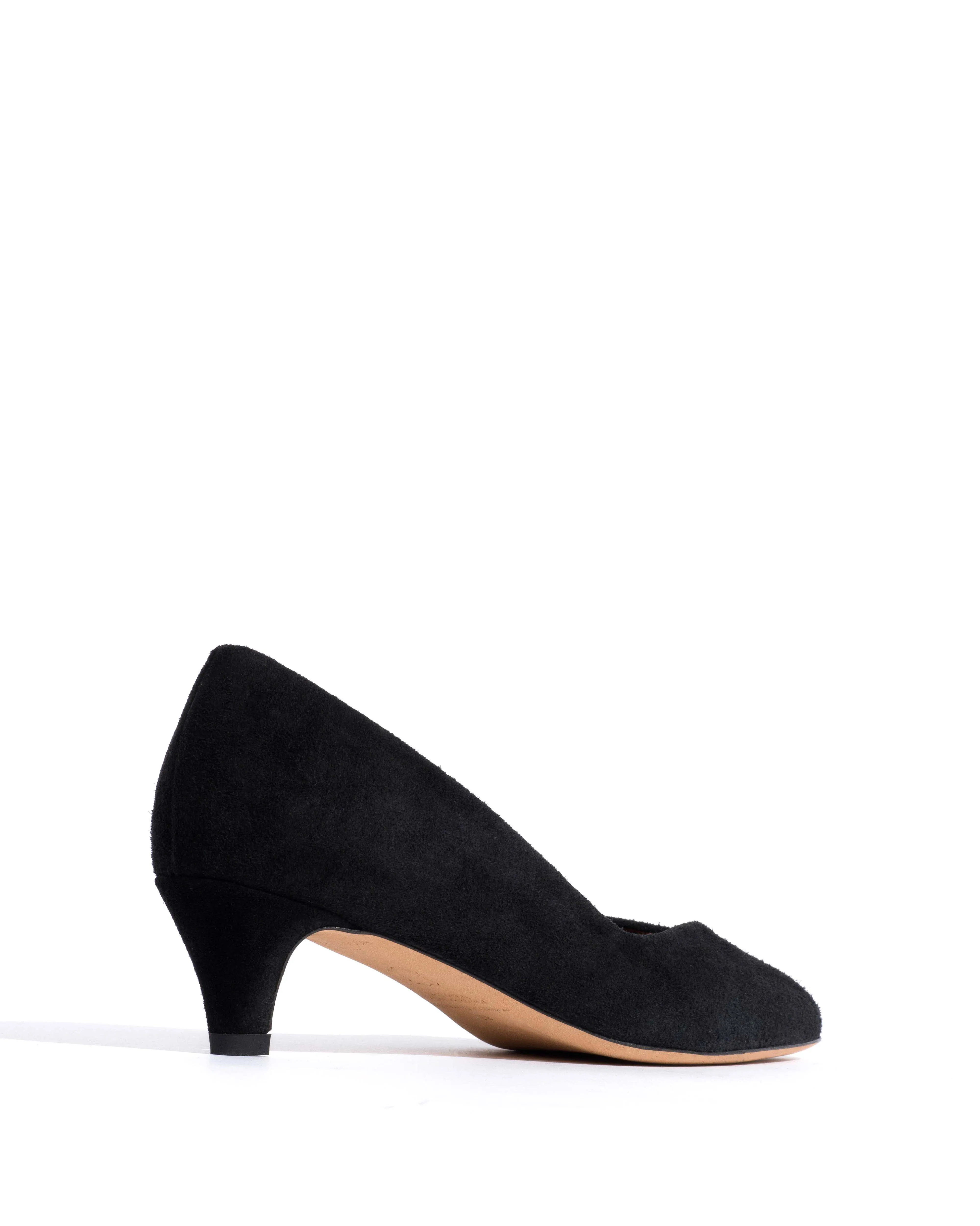 Trini 40 stiletto Calf suede Black sold by Anonymous Copenhagen product image thumbnail 3