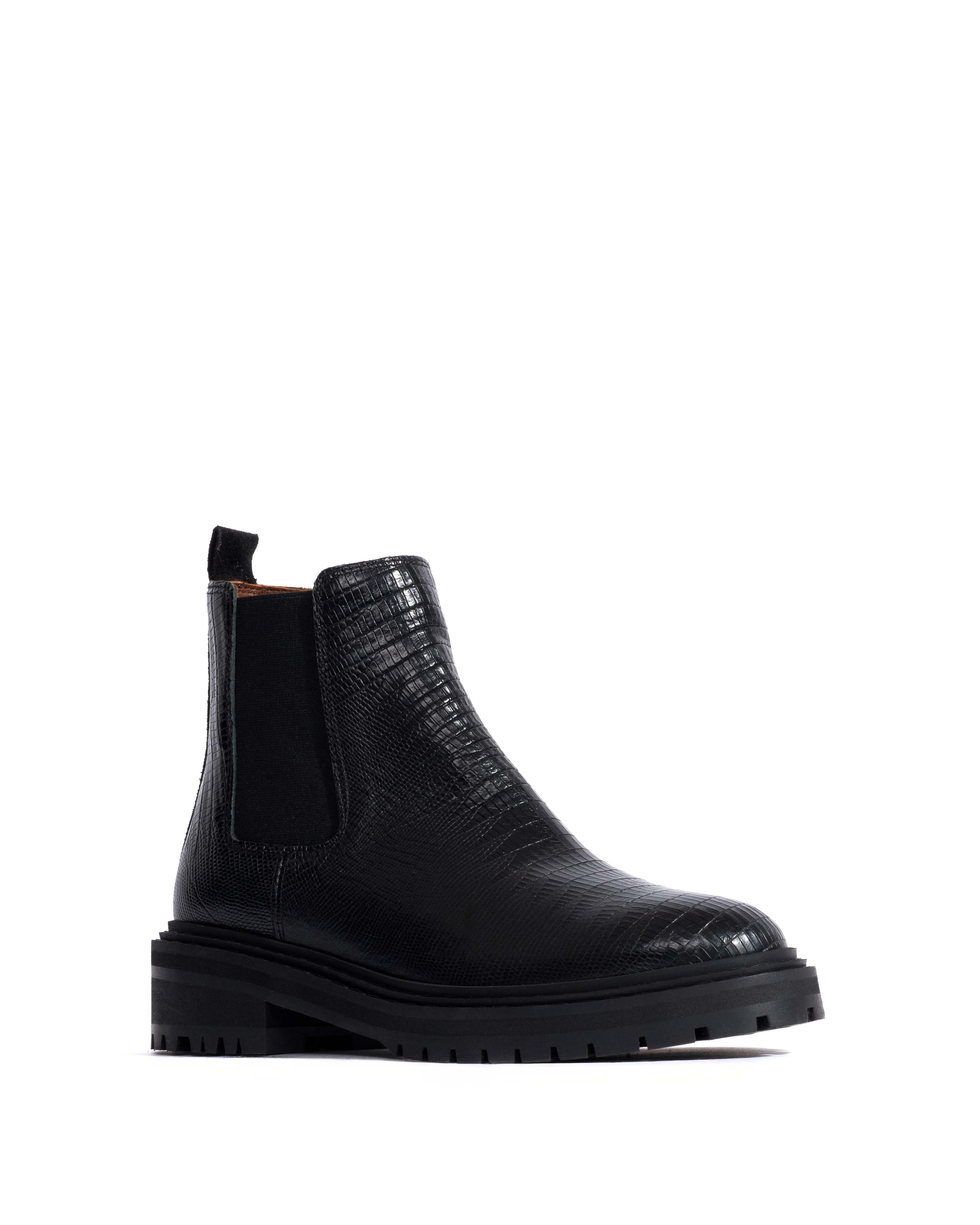 Haily low cut Calf lizard Black sold by Anonymous Copenhagen product image thumbnail 2