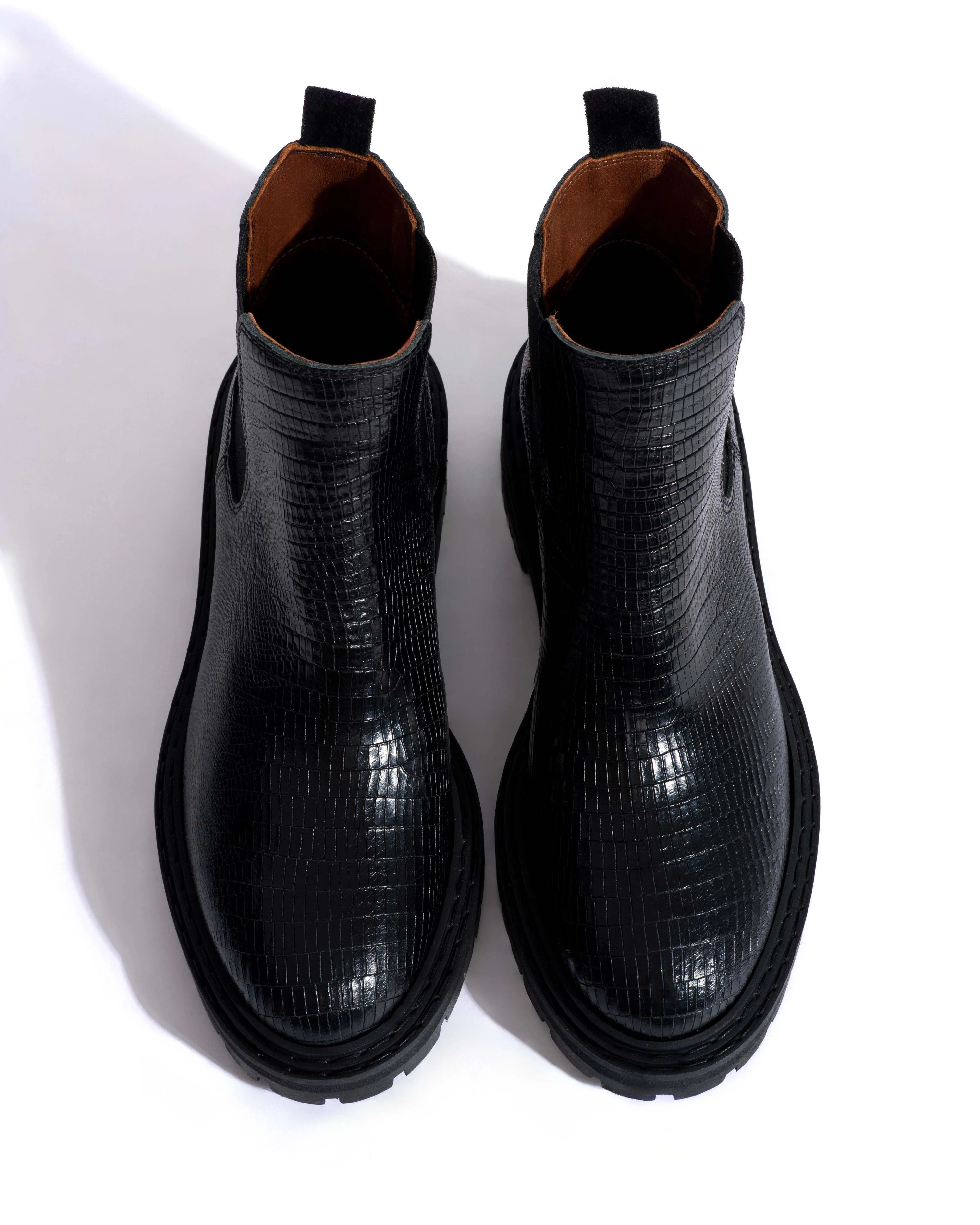 Haily low cut Calf lizard Black sold by Anonymous Copenhagen product image thumbnail 4