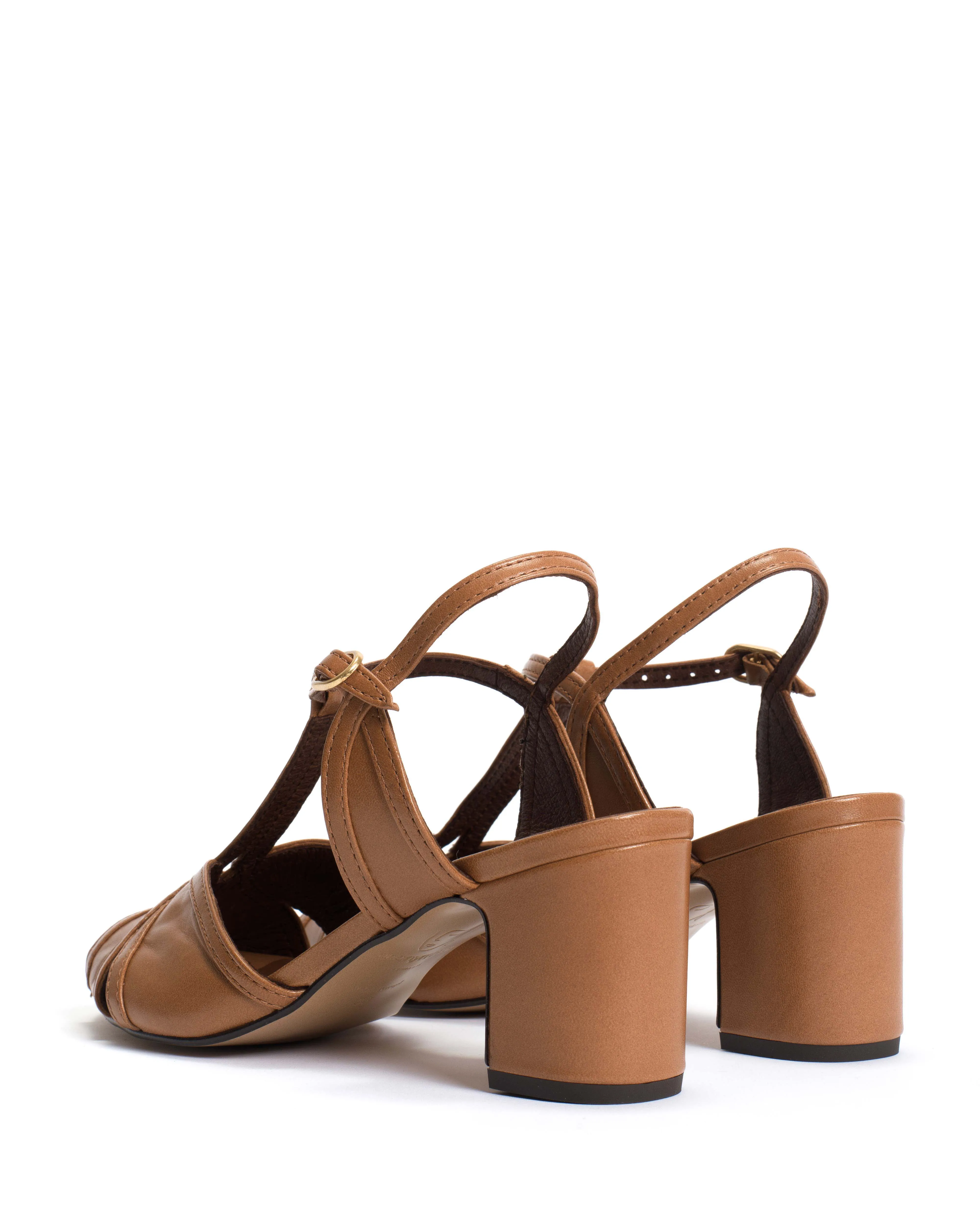 Therese 55 Shiny lamb Caramel sold by Anonymous Copenhagen product image thumbnail 4