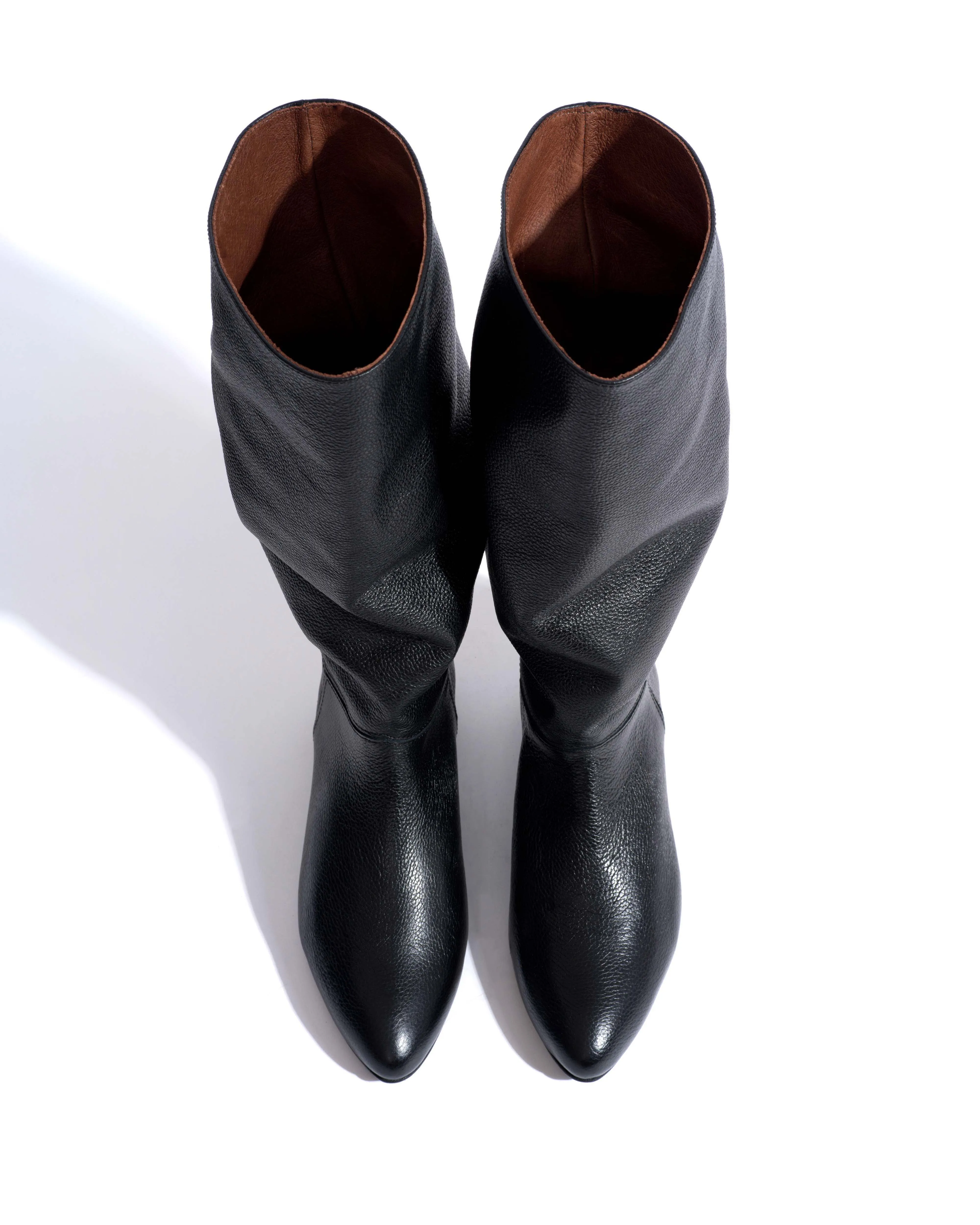 Jasmina 20 Pebbled soft calf & suede leather Black sold by Anonymous Copenhagen product image thumbnail 4