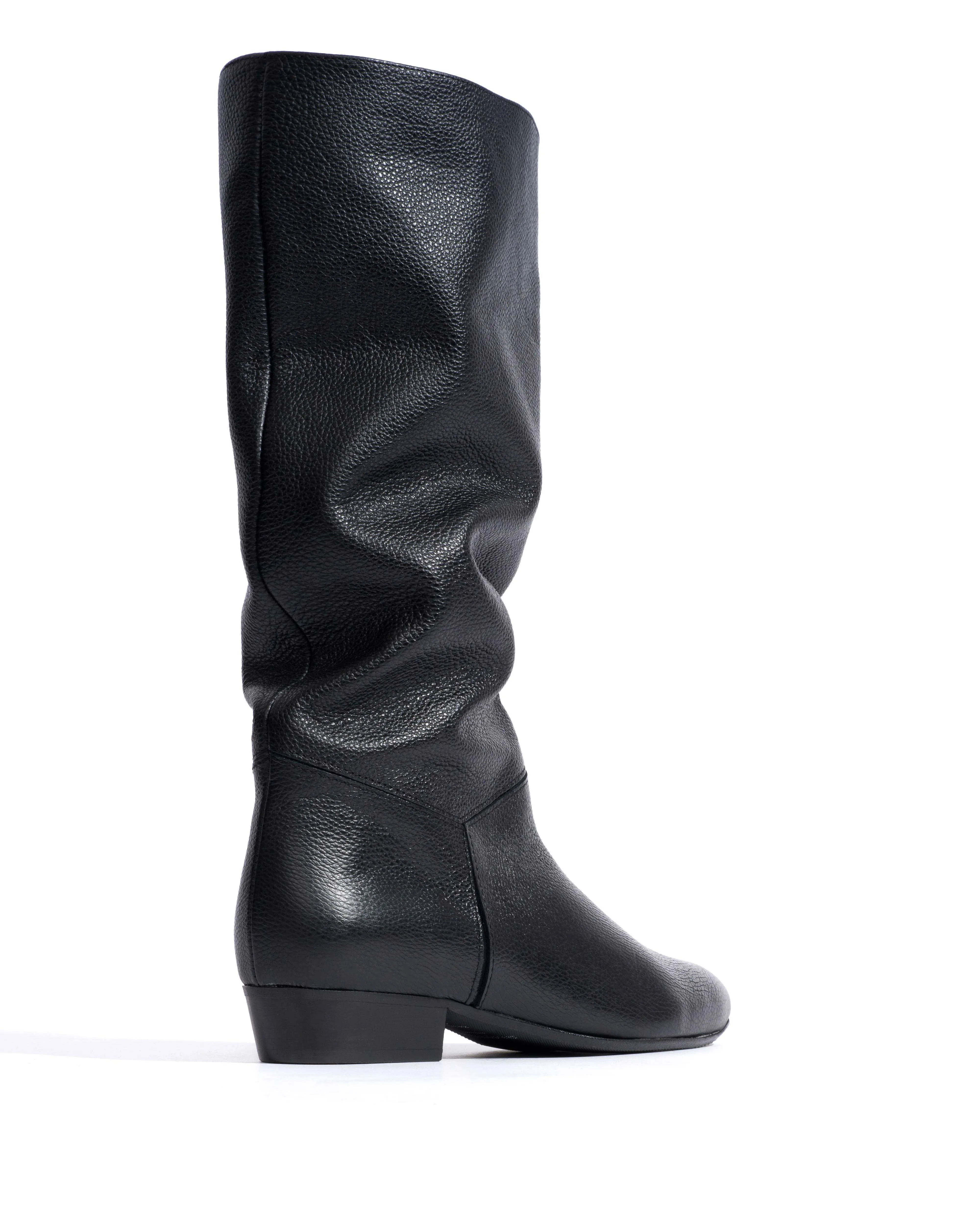 Jasmina 20 Pebbled soft calf & suede leather Black sold by Anonymous Copenhagen product image thumbnail 3