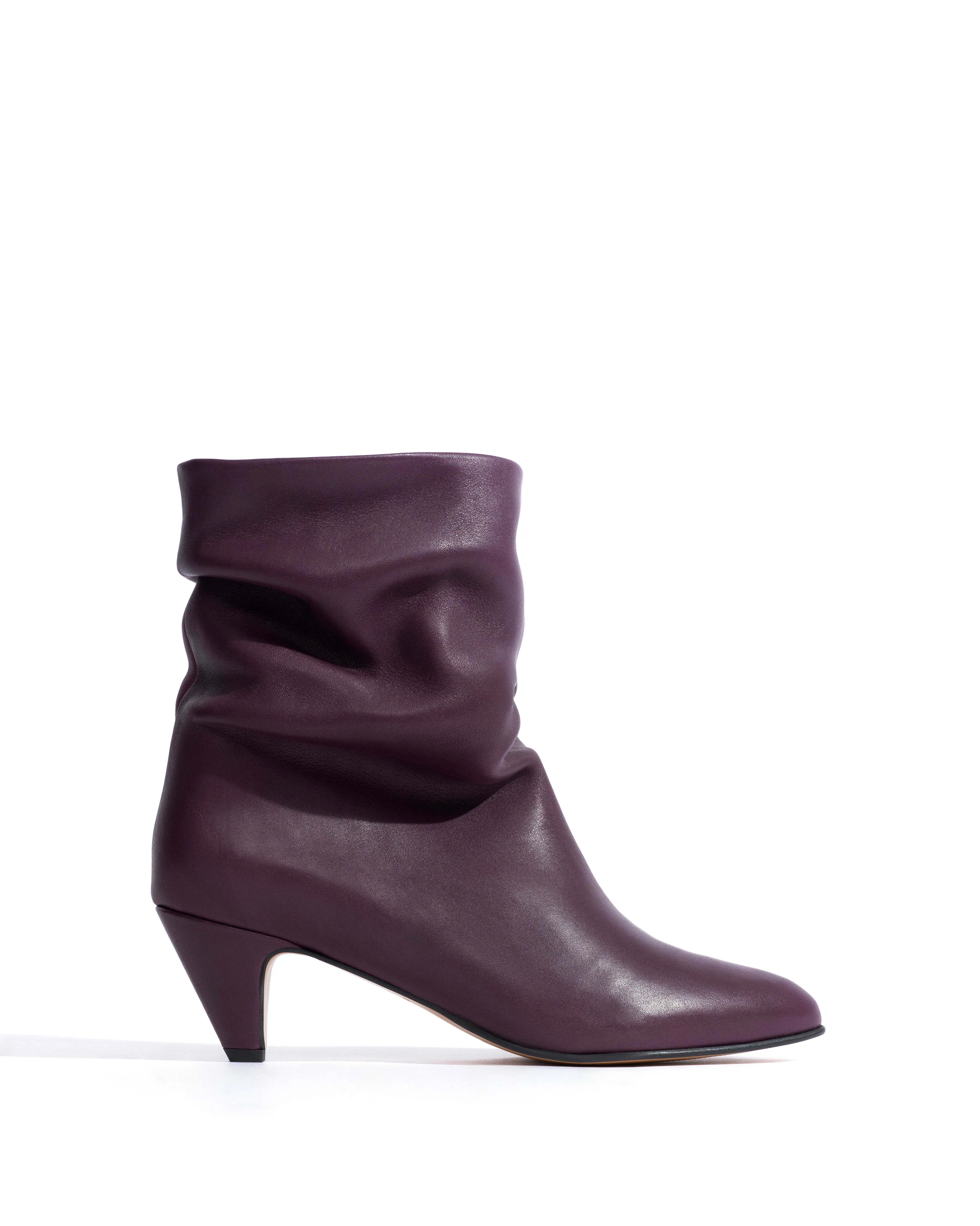 Vully 50 stiletto Soft calf Fig purple sold by Anonymous Copenhagen