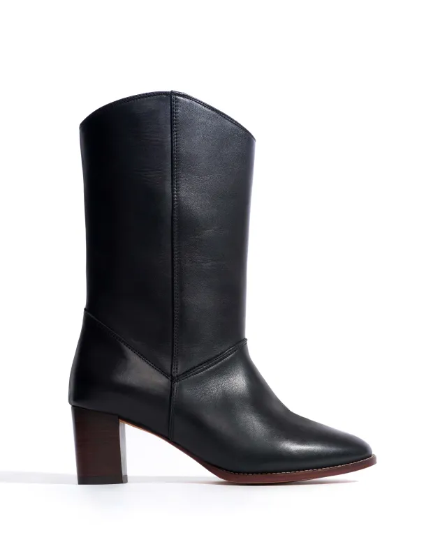 Hirah 55 Soft calf Black sold by Anonymous Copenhagen