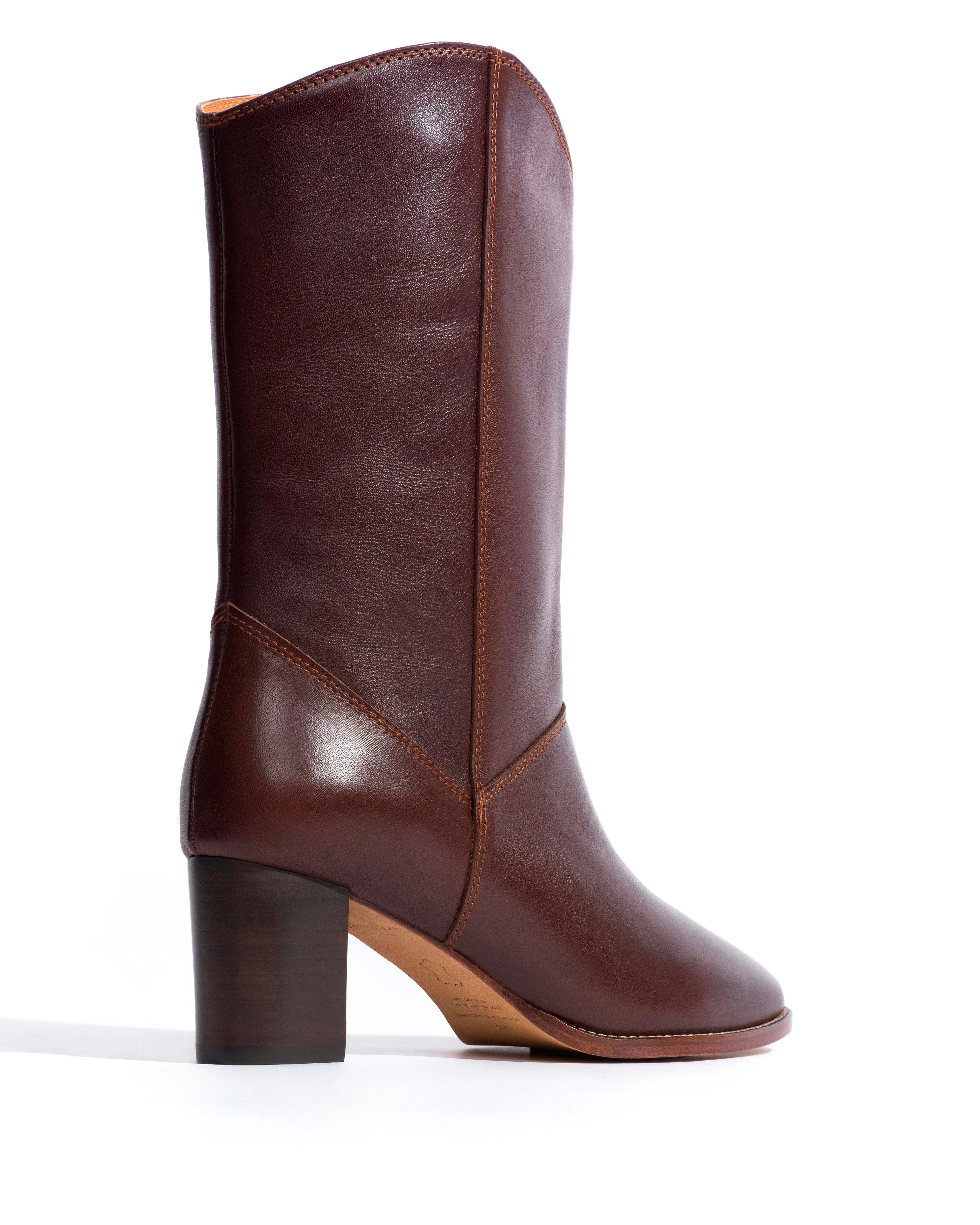 Hirah 55 Vegetal soft calf Coffee brown sold by Anonymous Copenhagen product image thumbnail 3