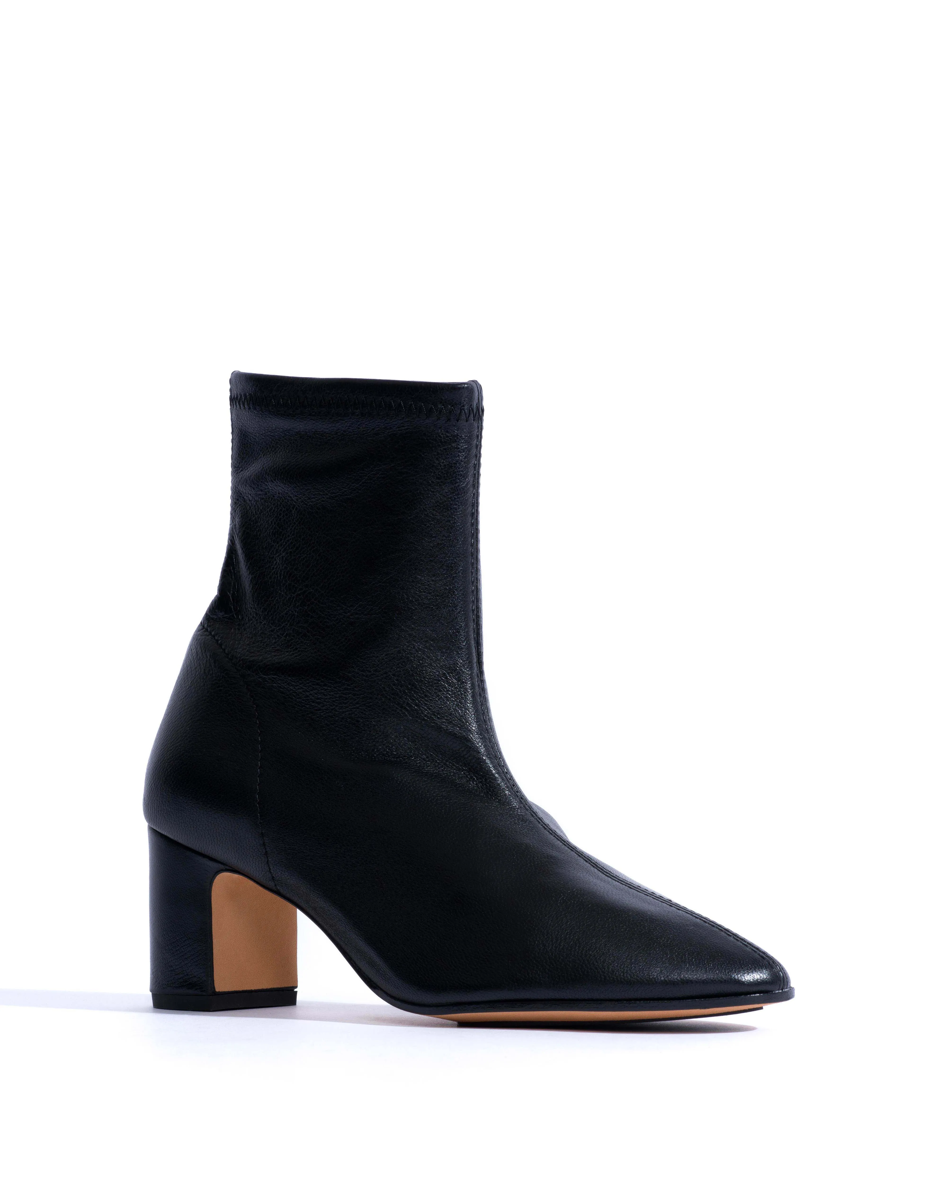 Hanny 55 covered stretch Silky lamb Black sold by Anonymous Copenhagen product image thumbnail 2