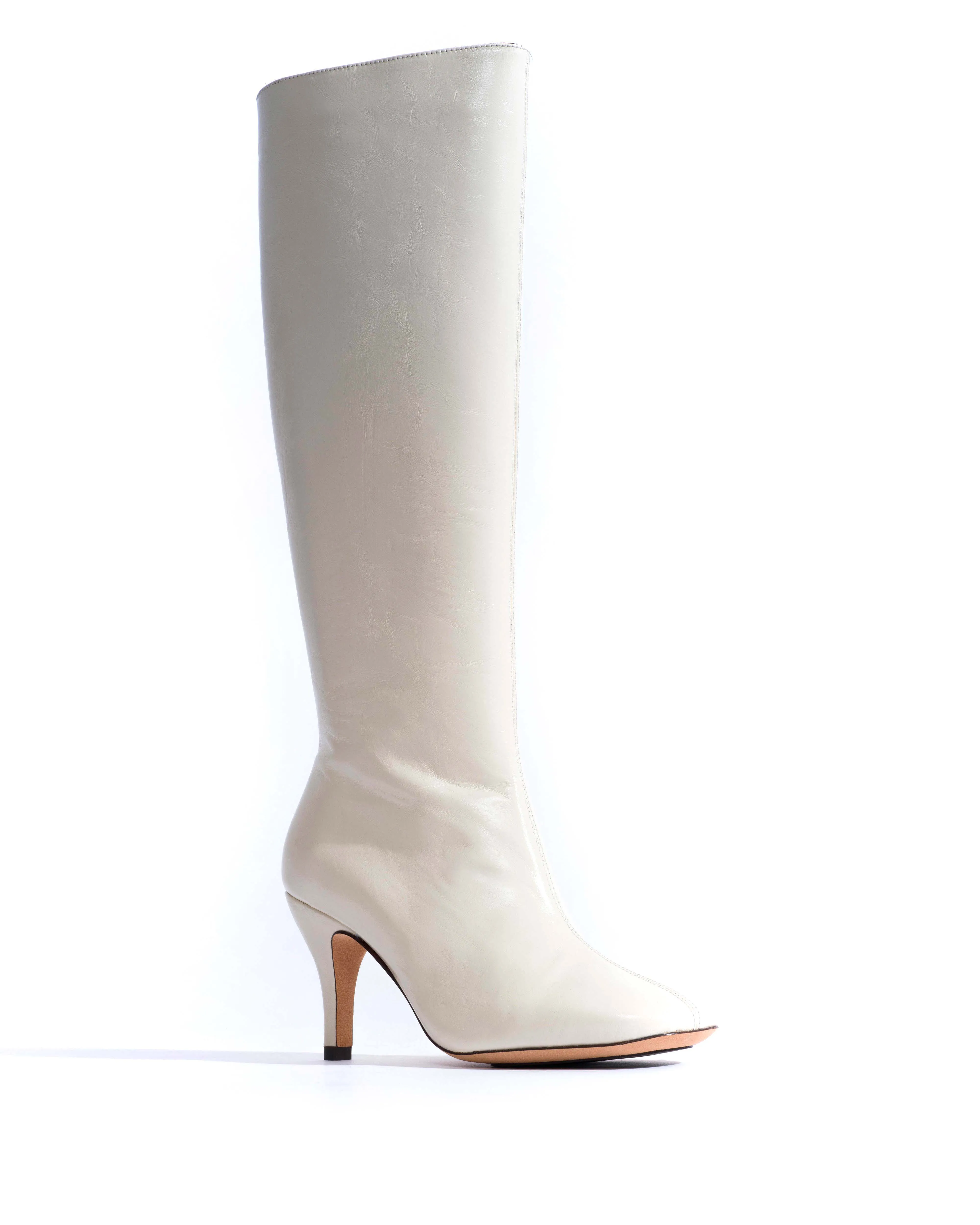 Kali 80 Crinkled polished goat White sand sold by Anonymous Copenhagen product image thumbnail 2