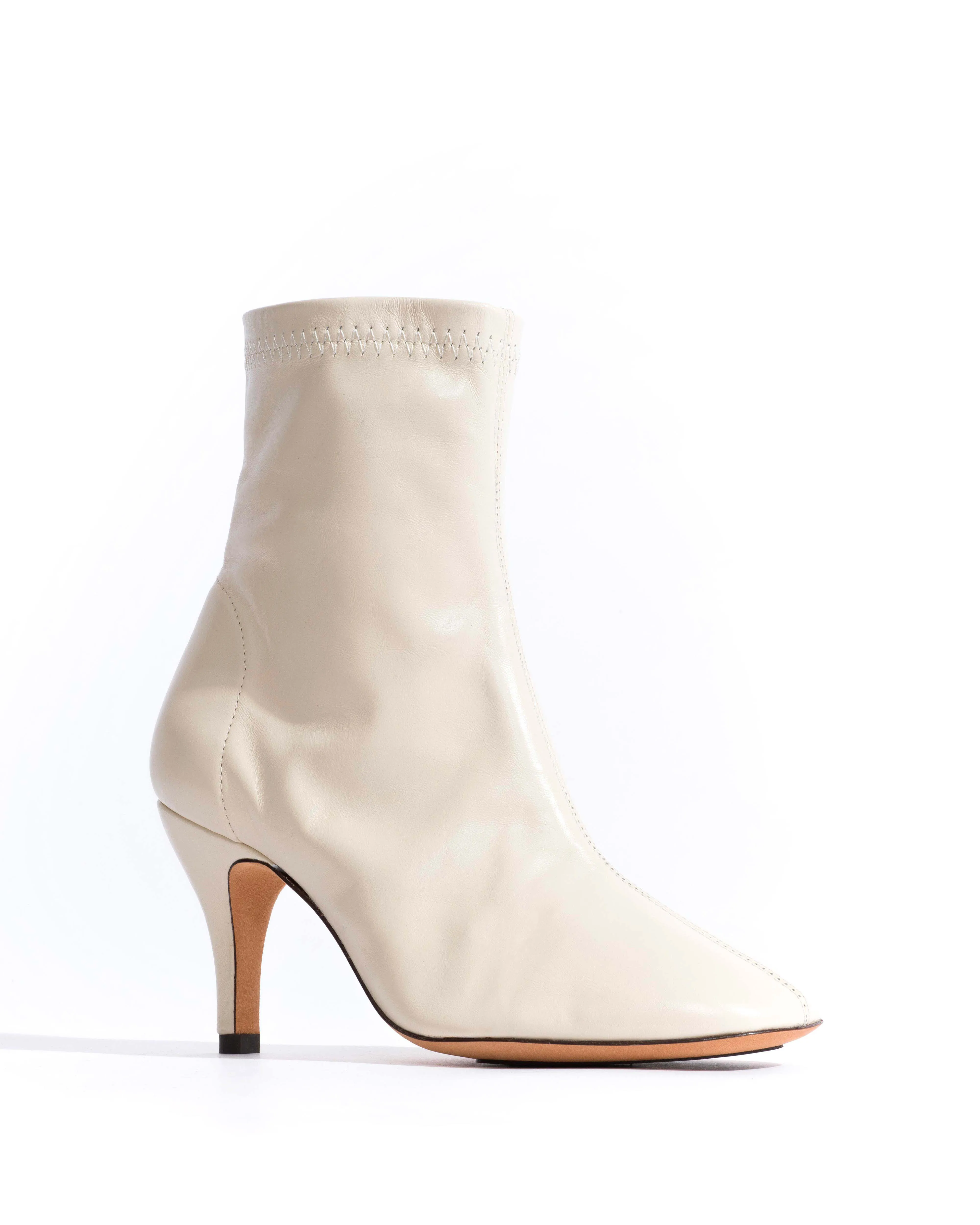 Adriana 80 Crinkled polished goat White sand sold by Anonymous Copenhagen product image thumbnail 2