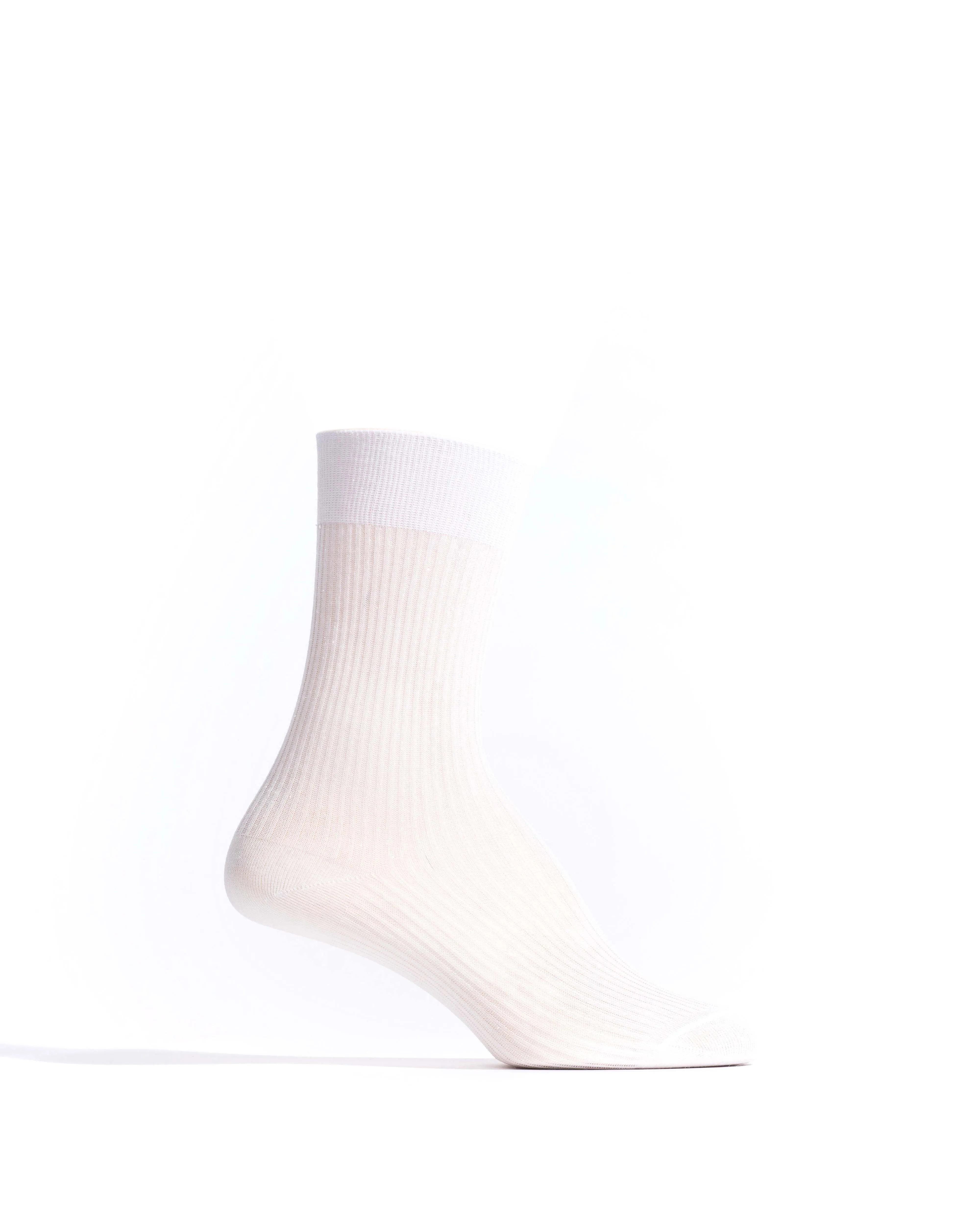 Noa glitter socks 52% nylon 48% polyester Cream sold by Anonymous Copenhagen