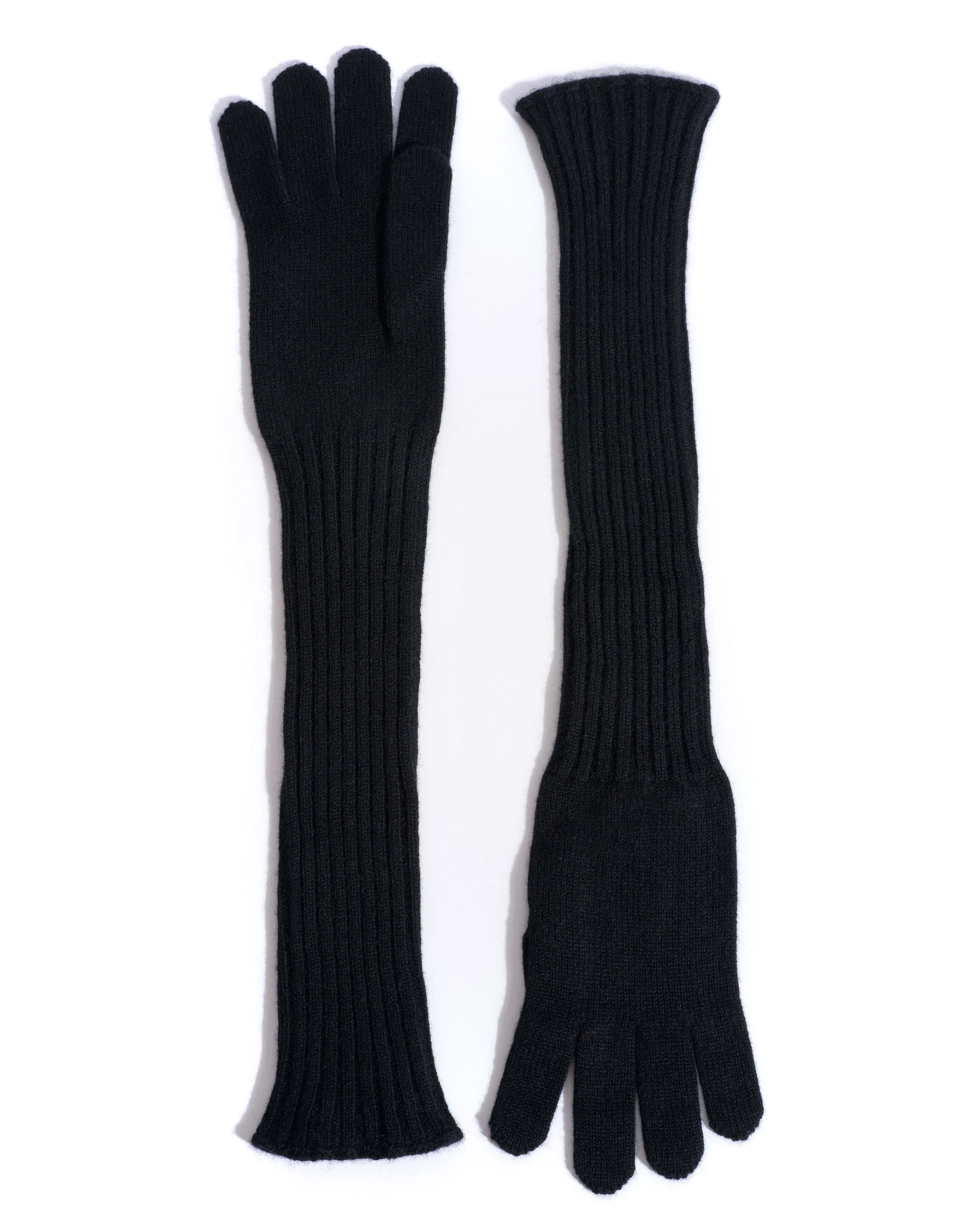 Nola cashmere gloves 100% cashmere Black sold by Anonymous Copenhagen
