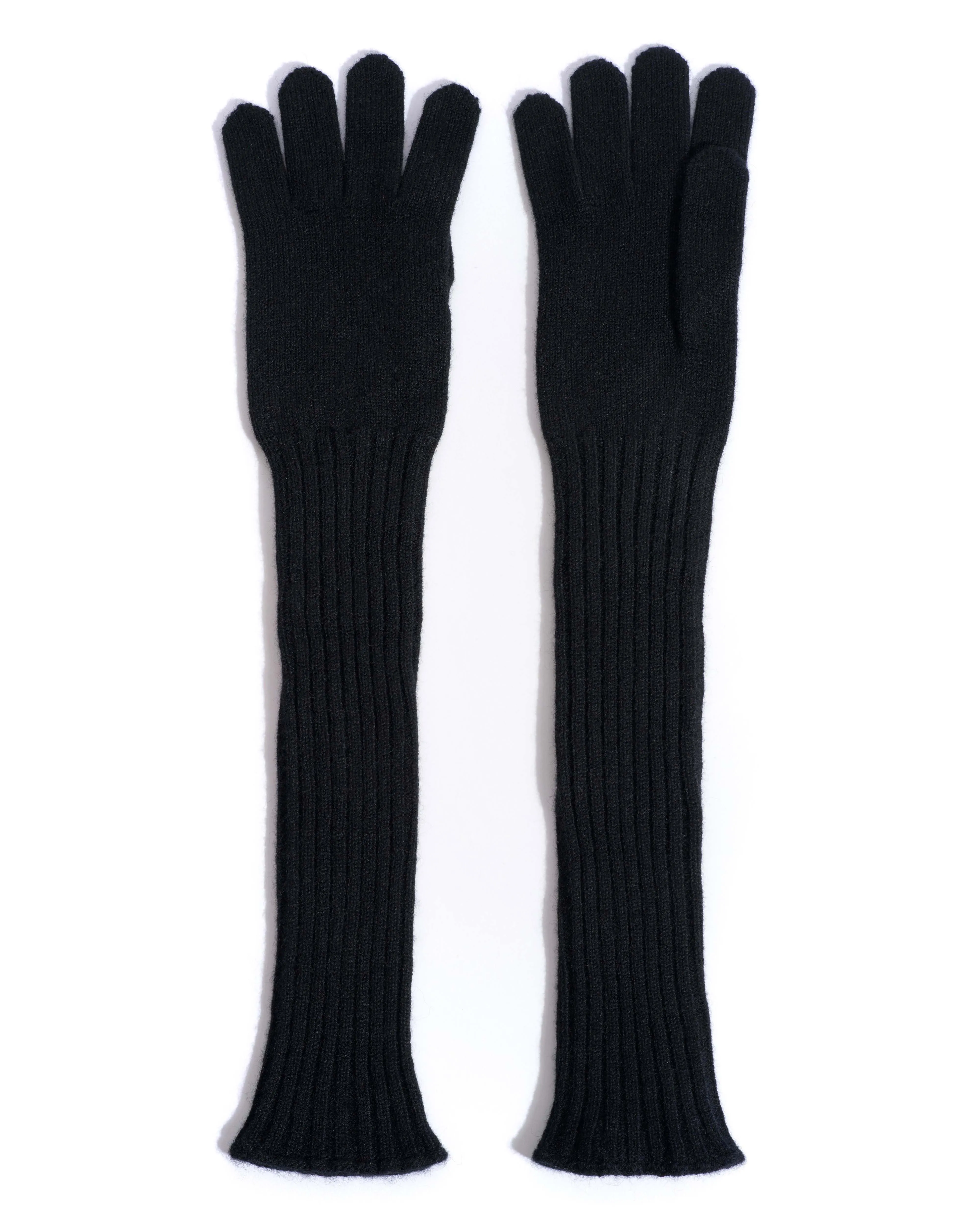 Nola cashmere gloves 100% cashmere Black sold by Anonymous Copenhagen product image thumbnail 2