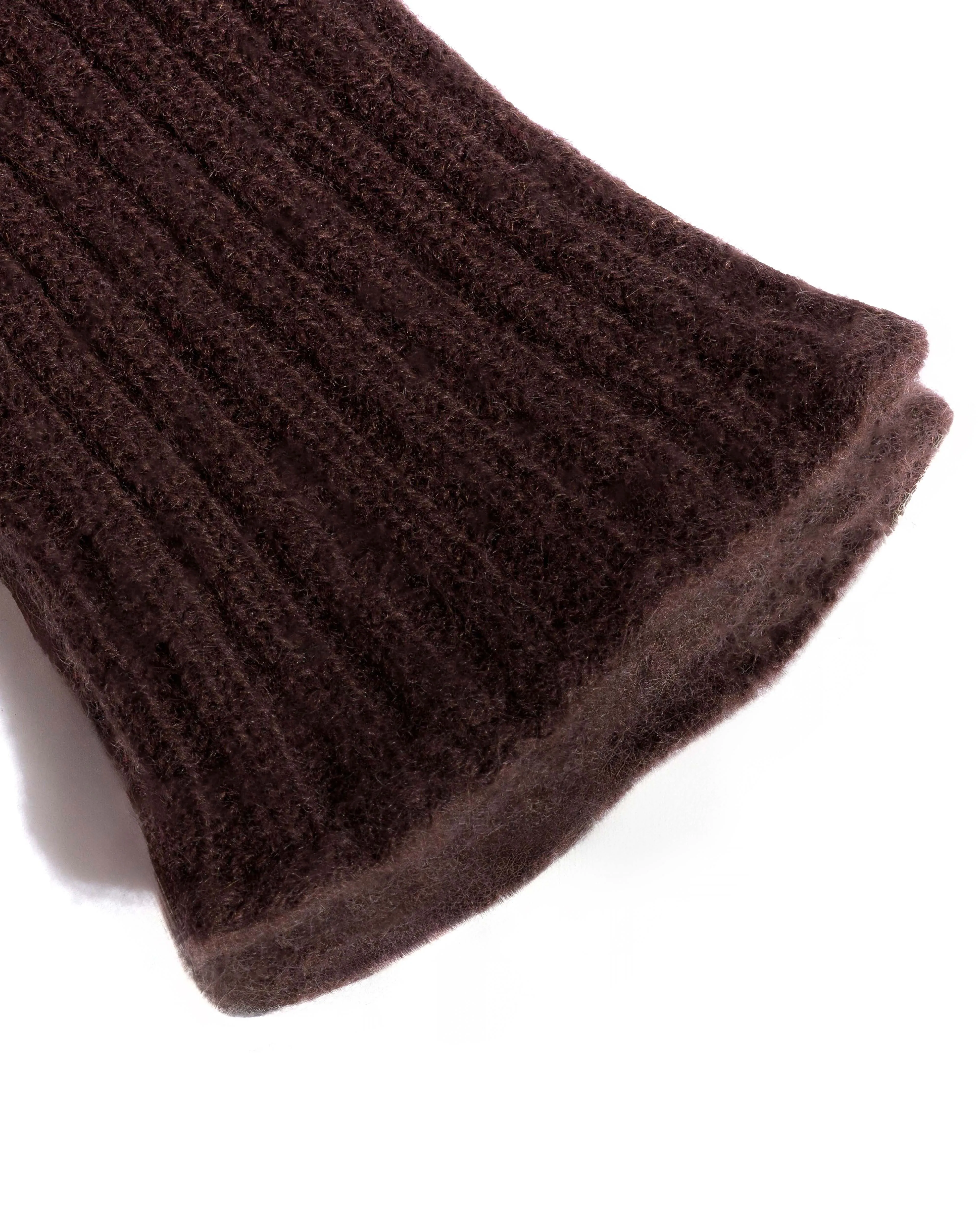 Nola cashmere gloves 100% cashmere Coffee brown sold by Anonymous Copenhagen product image thumbnail 4