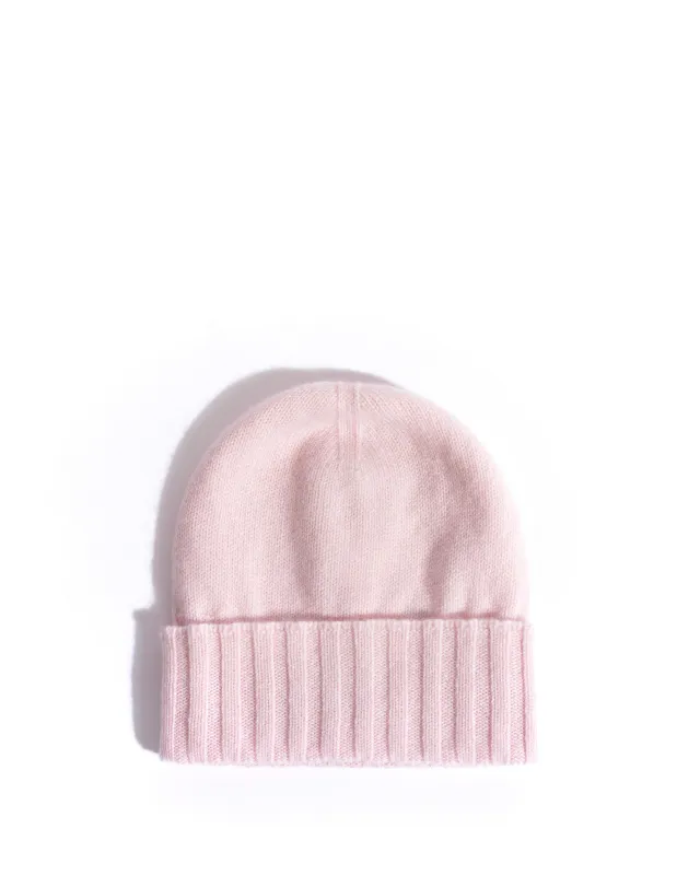 Alma cashmere beanie 100% cashmere Powder sold by Anonymous Copenhagen