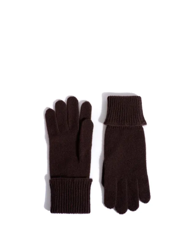 Bianca cashmere gloves 100% cashmere Coffee brown sold by Anonymous Copenhagen
