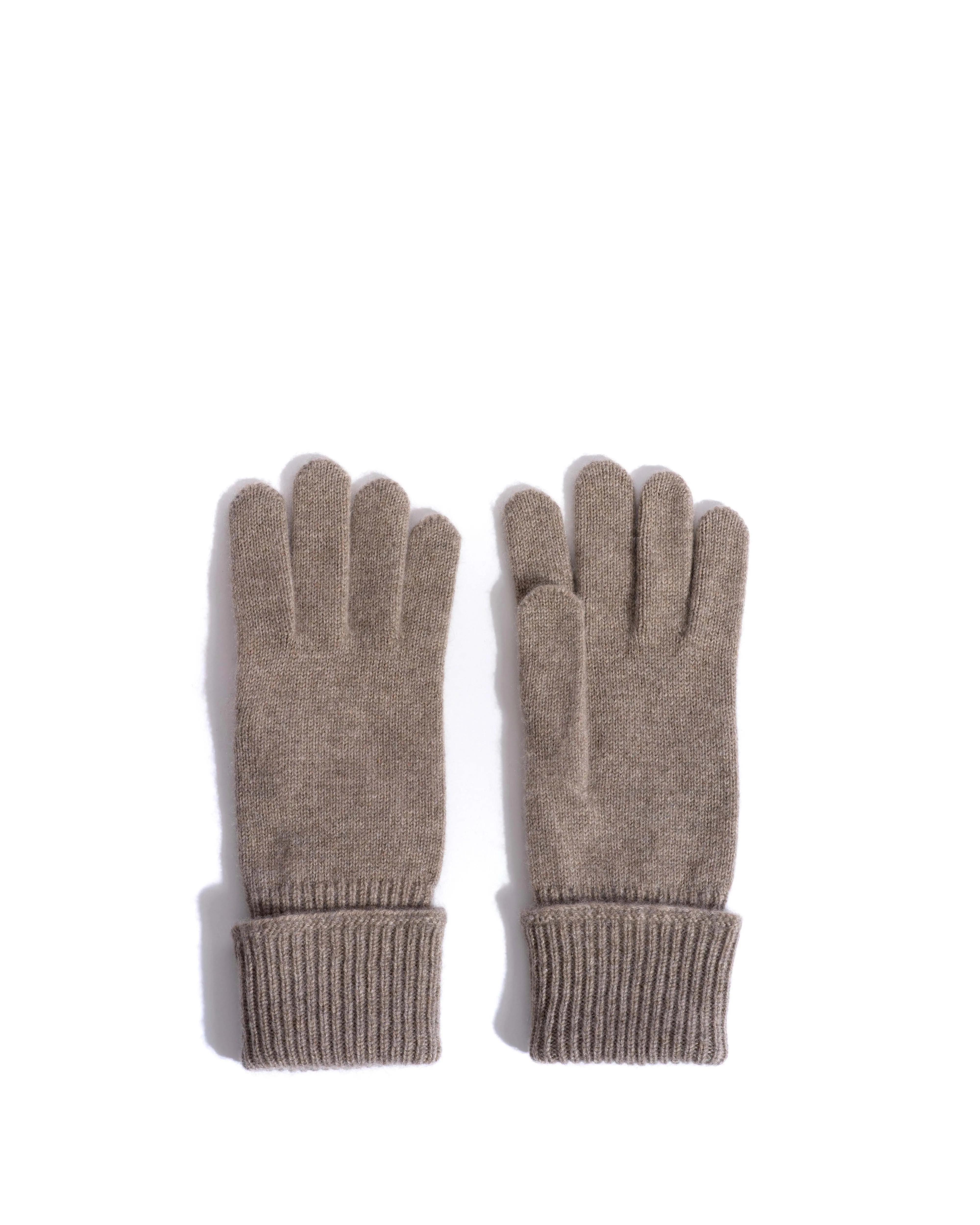 Bianca cashmere gloves 100% cashmere Dark taupe sold by Anonymous Copenhagen product image thumbnail 2